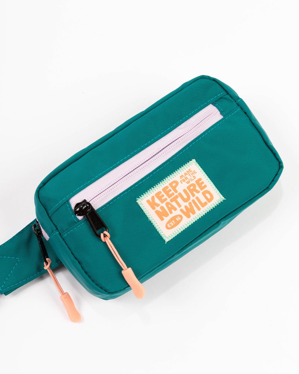 Keep Nature Wild PREORDER: KNW Fanny Pack Mini | Teal/Lavender