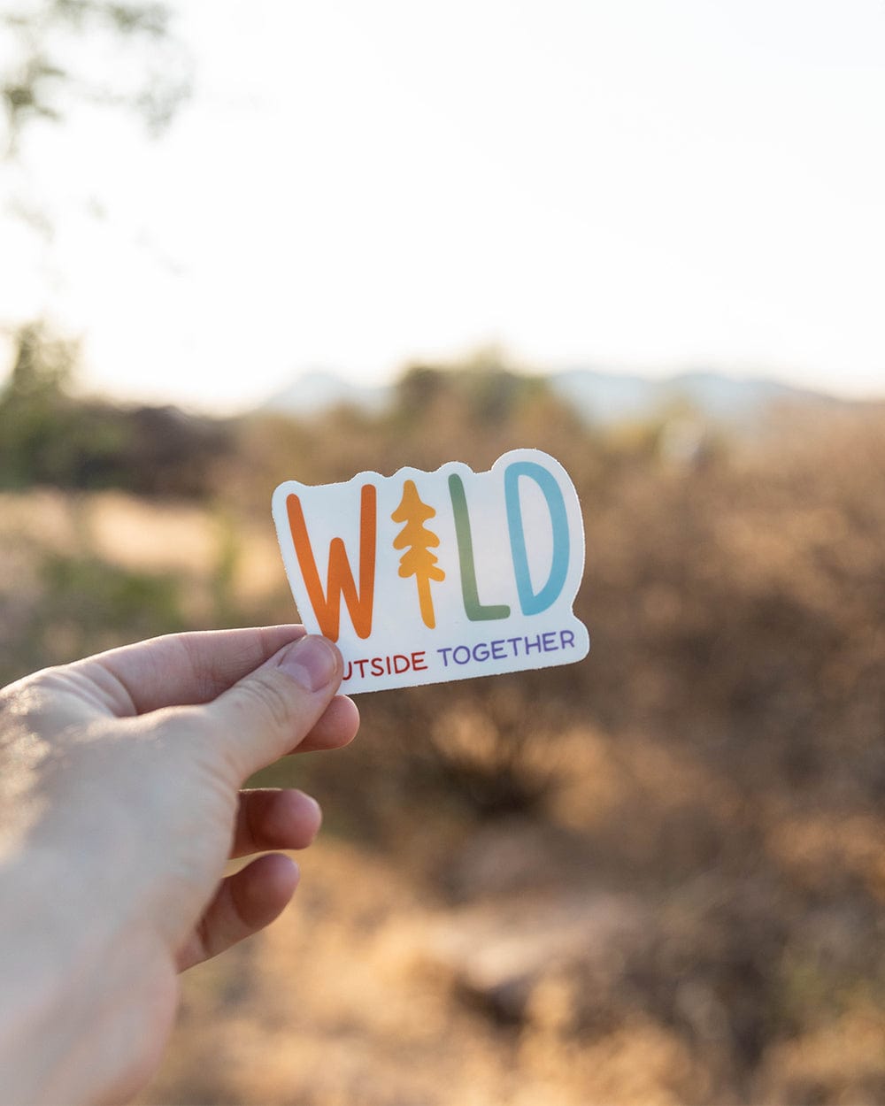 Keep Nature Wild Sticker Pride Stickers (4-Pack)