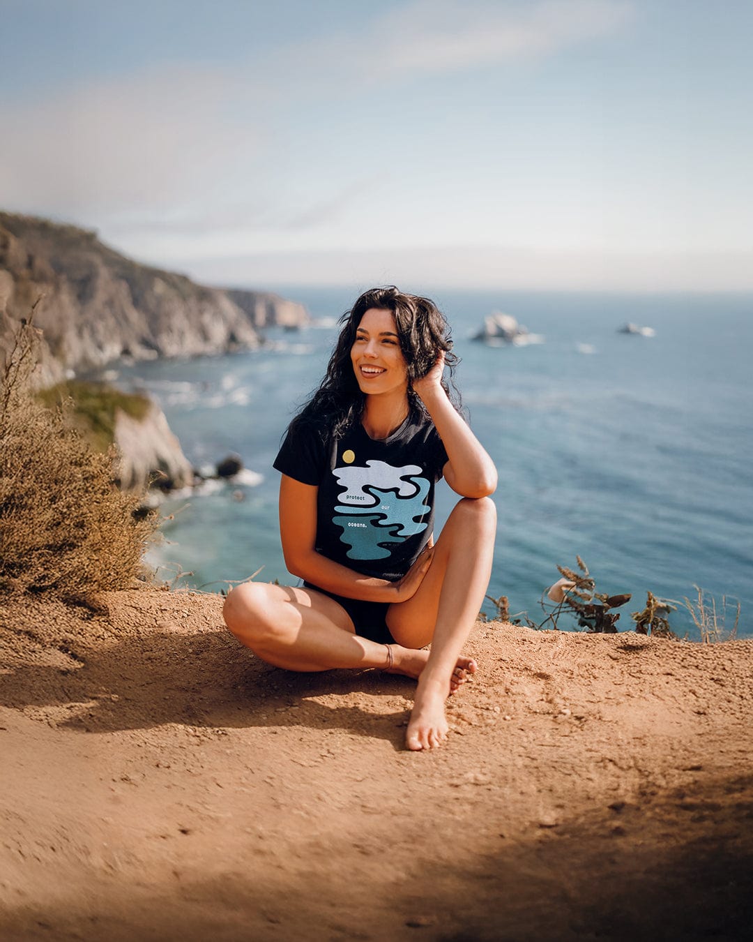 Keep Nature Wild Tee Protect Our Oceans Unisex Tee | Coal