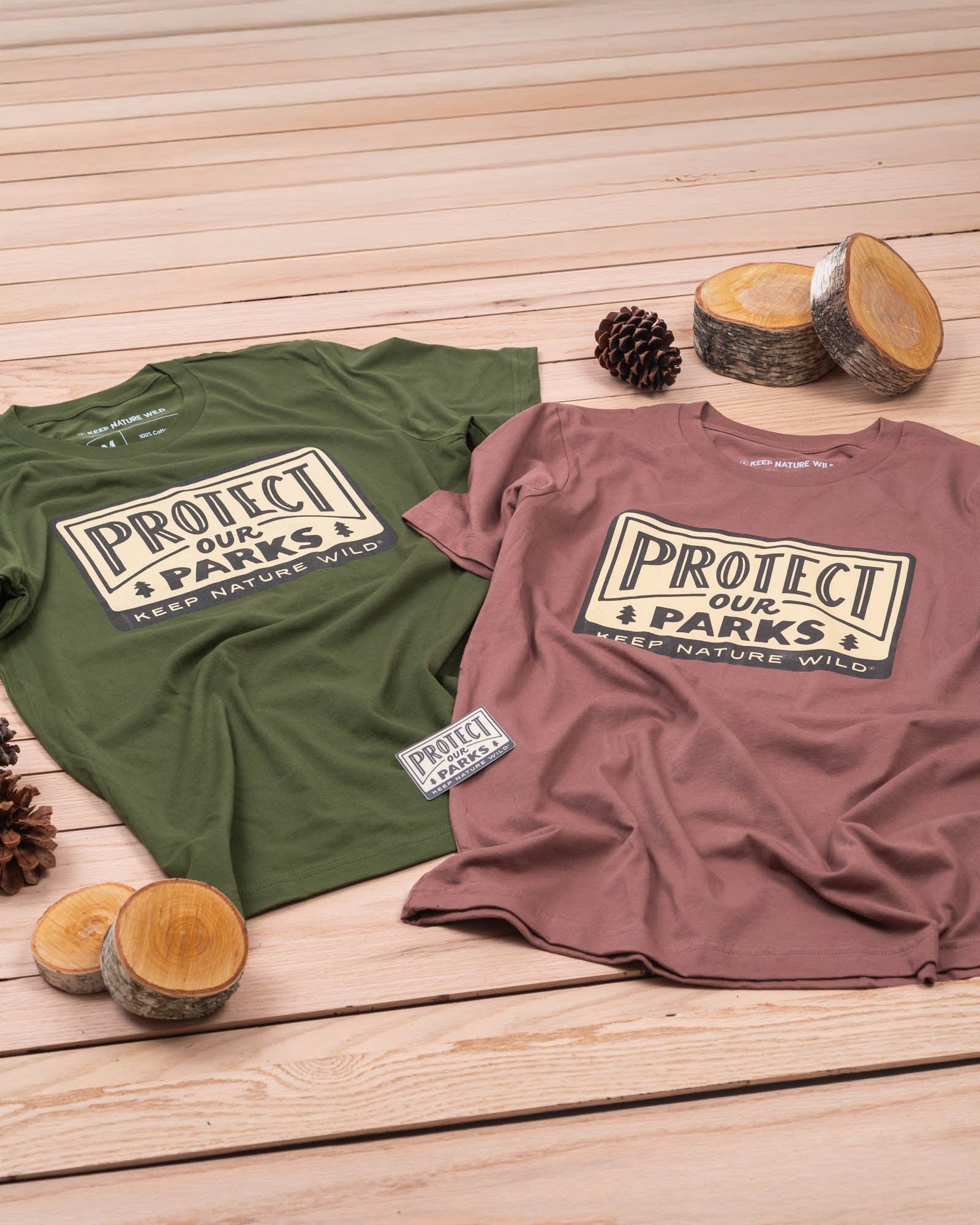 Keep Nature Wild Sticker Protect Our Parks | Sticker