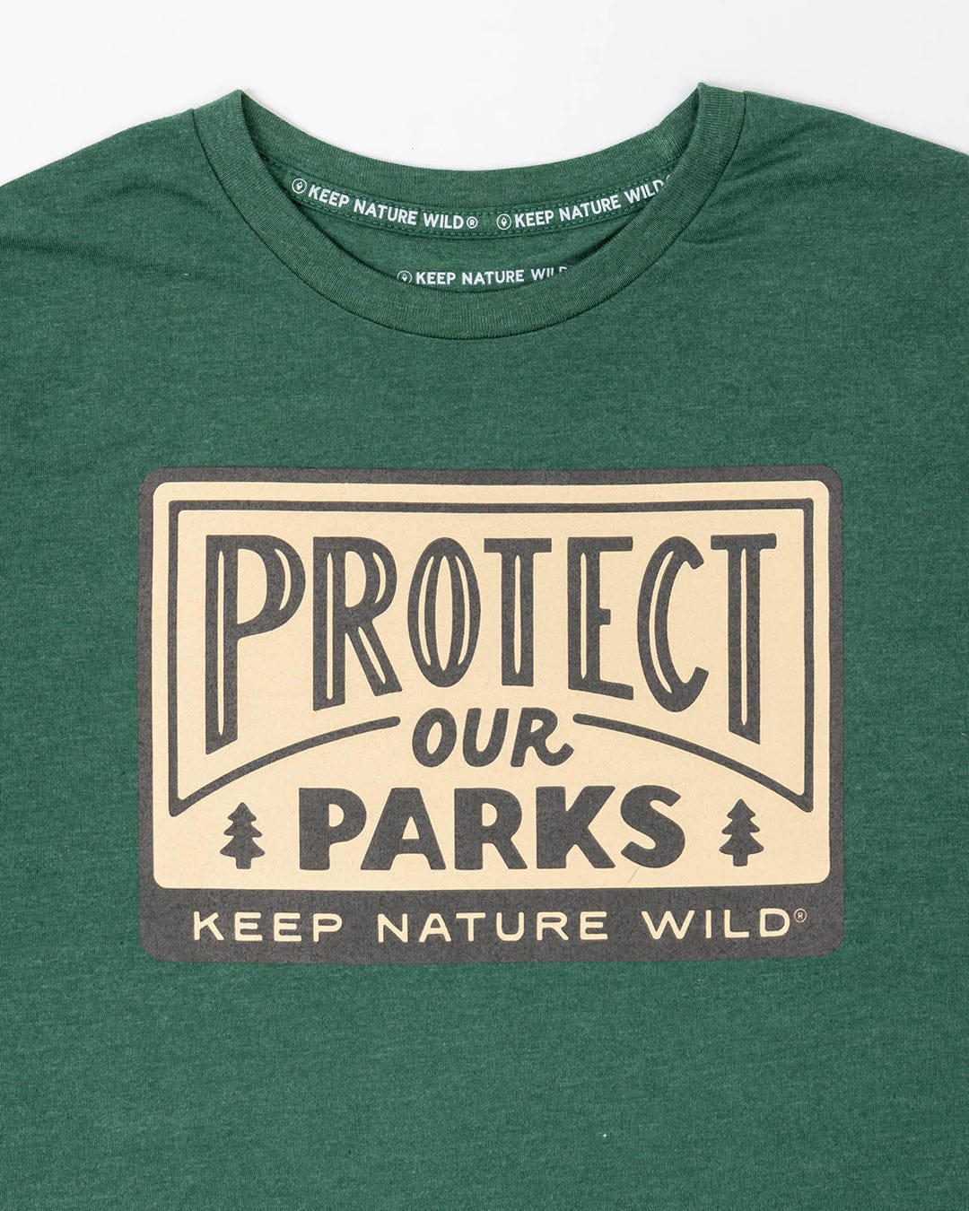 Keep Nature Wild Long Sleeve Protect Our Parks Unisex Long Sleeve Shirt | Heather Forest