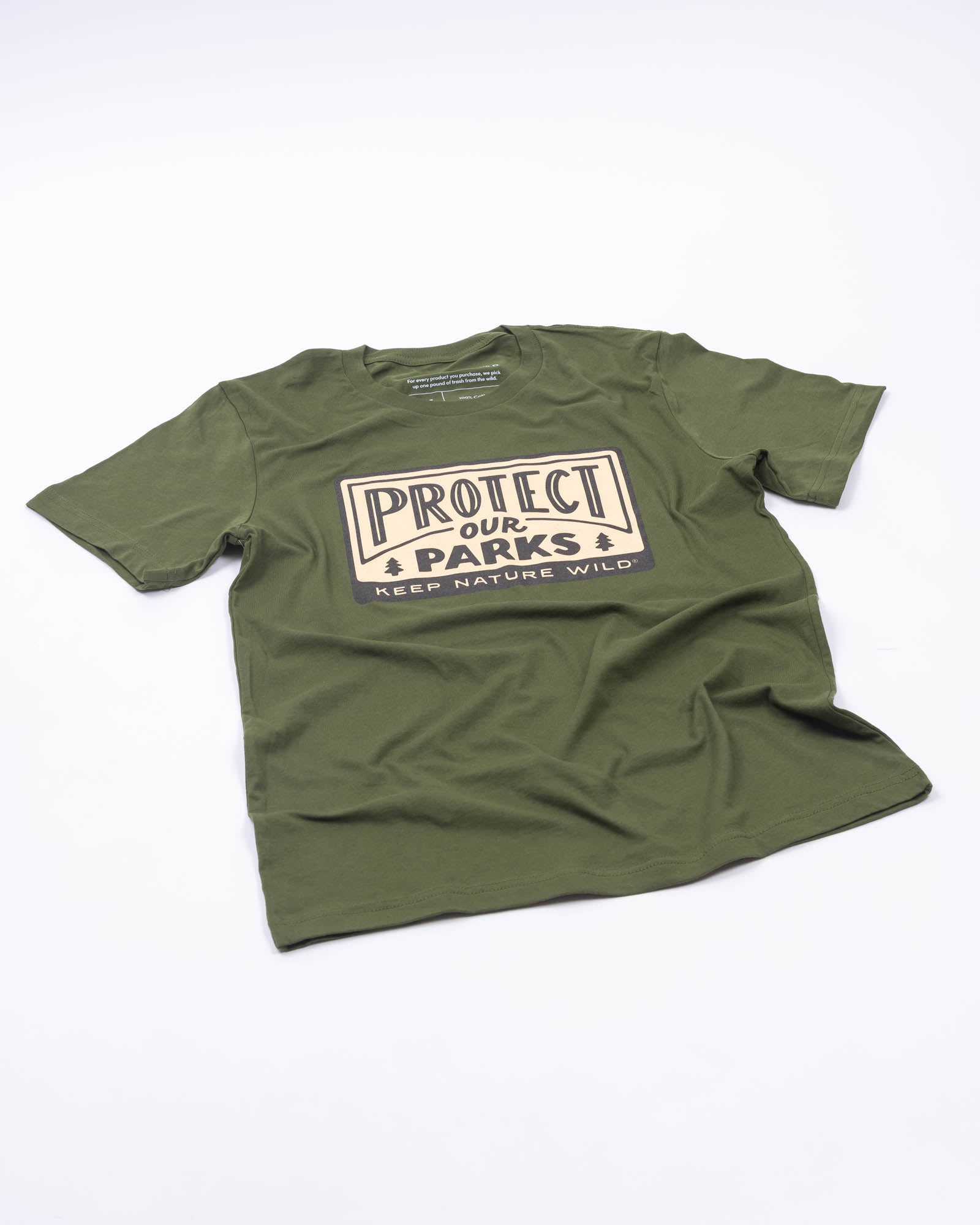 Keep Nature Wild Tee Protect Our Parks Unisex Tee | Olive