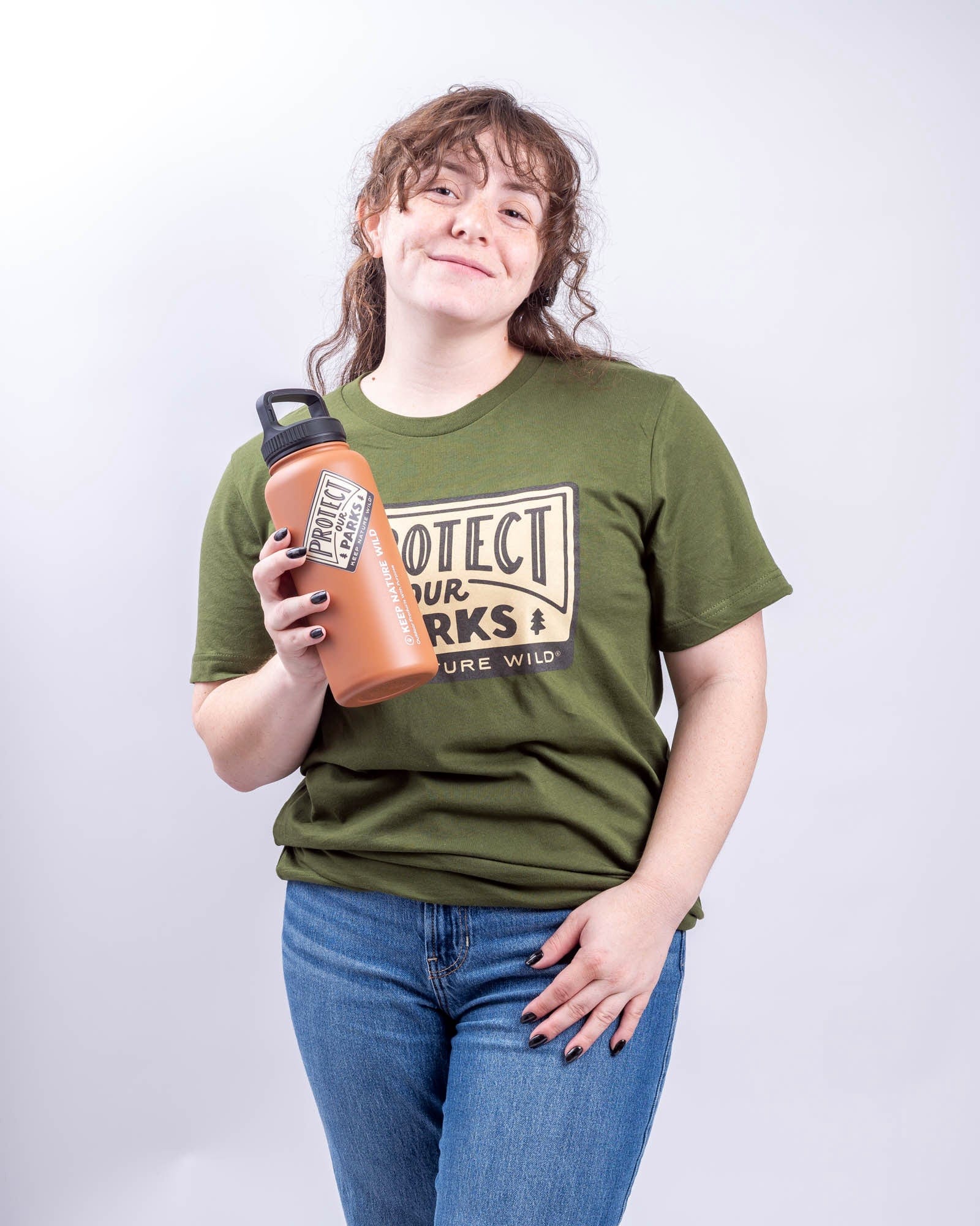 Keep Nature Wild Tee Protect Our Parks Unisex Tee | Olive