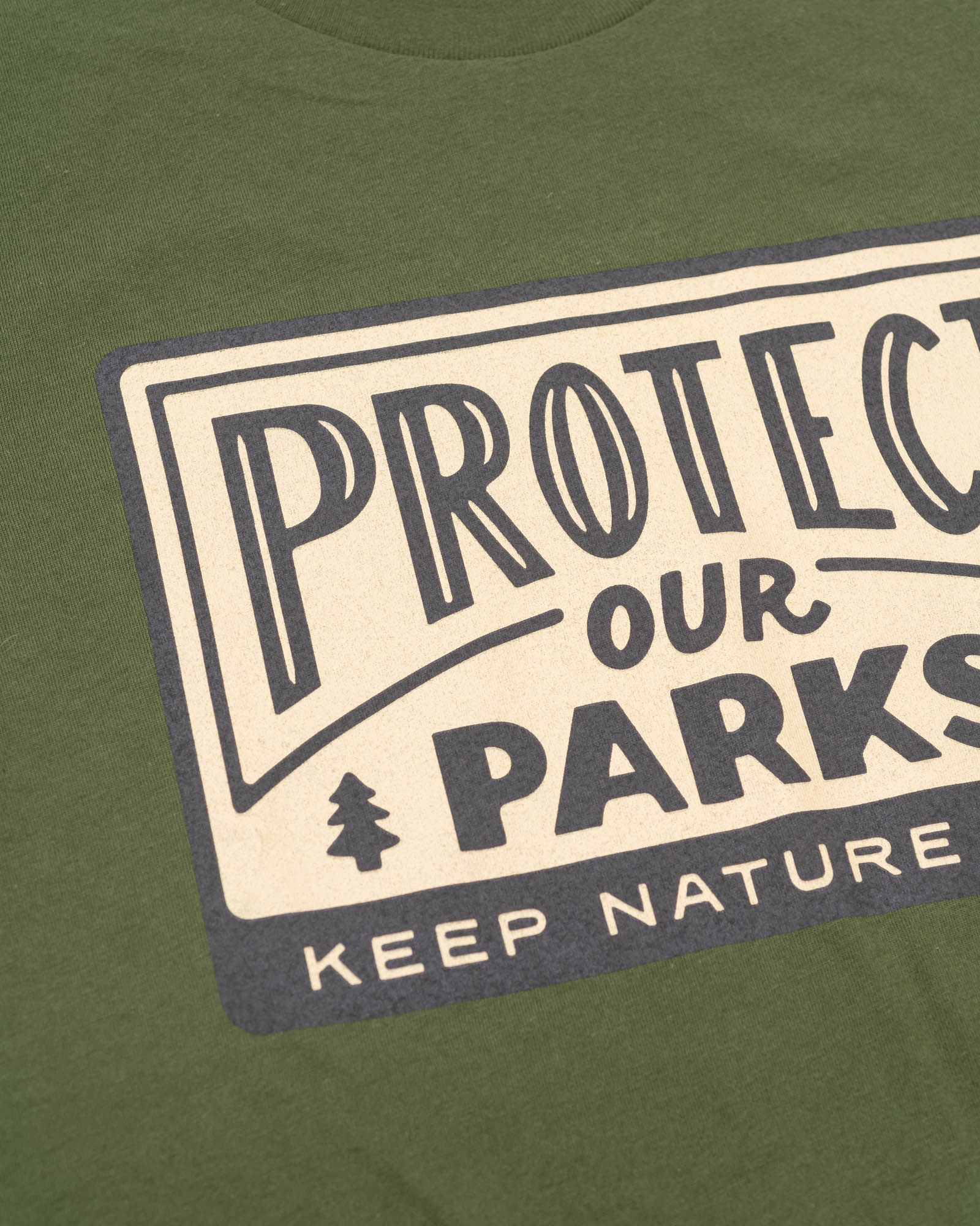 Keep Nature Wild Tee Protect Our Parks Unisex Tee | Olive