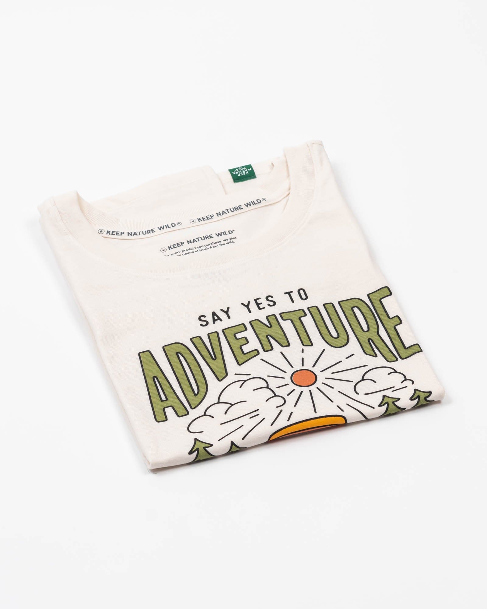 Keep Nature Wild Tank Say Yes to Adventure Women's Muscle Tank | Heather Natural