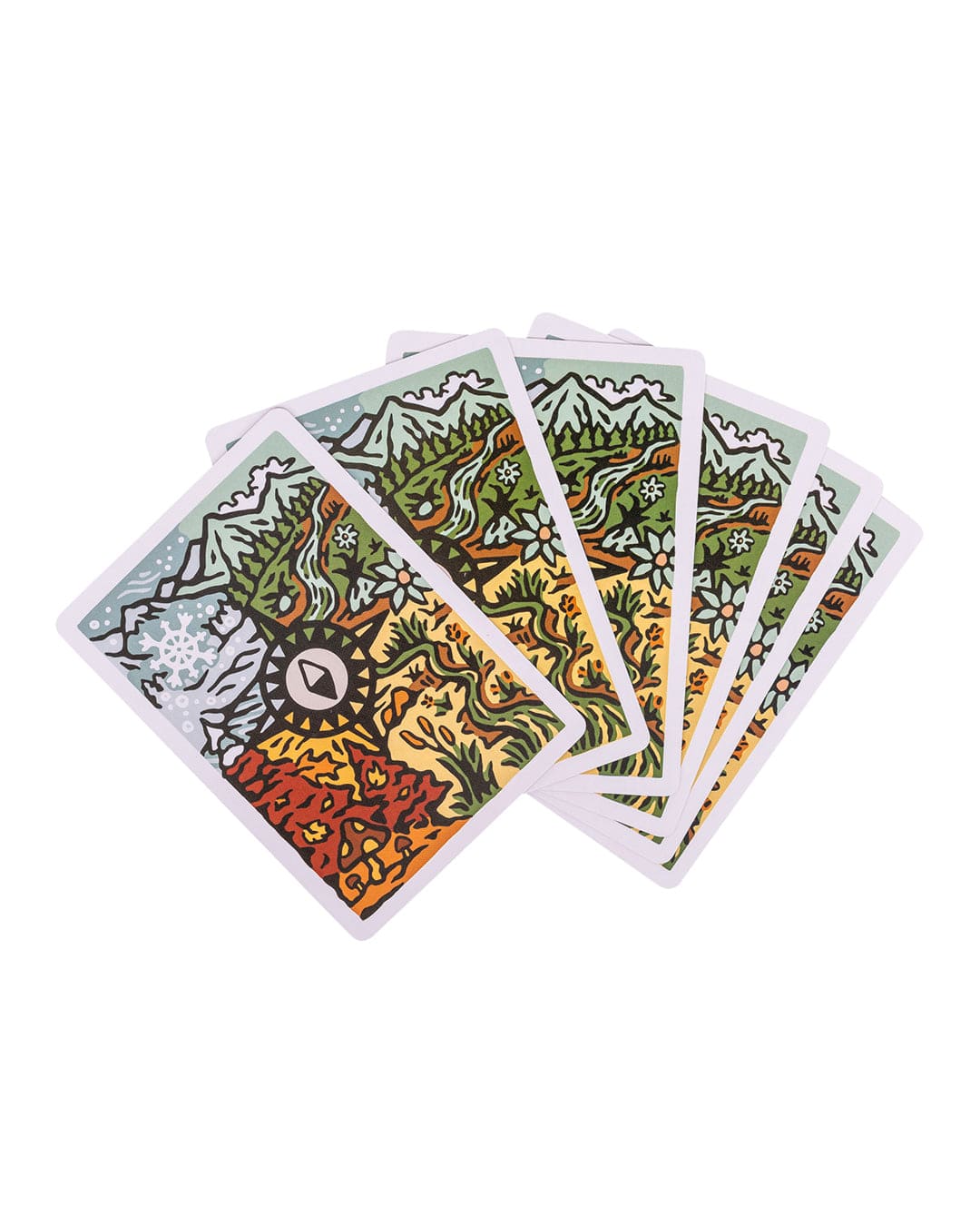 Keep Nature Wild Playing Cards Seasons of Squatch Playing Cards