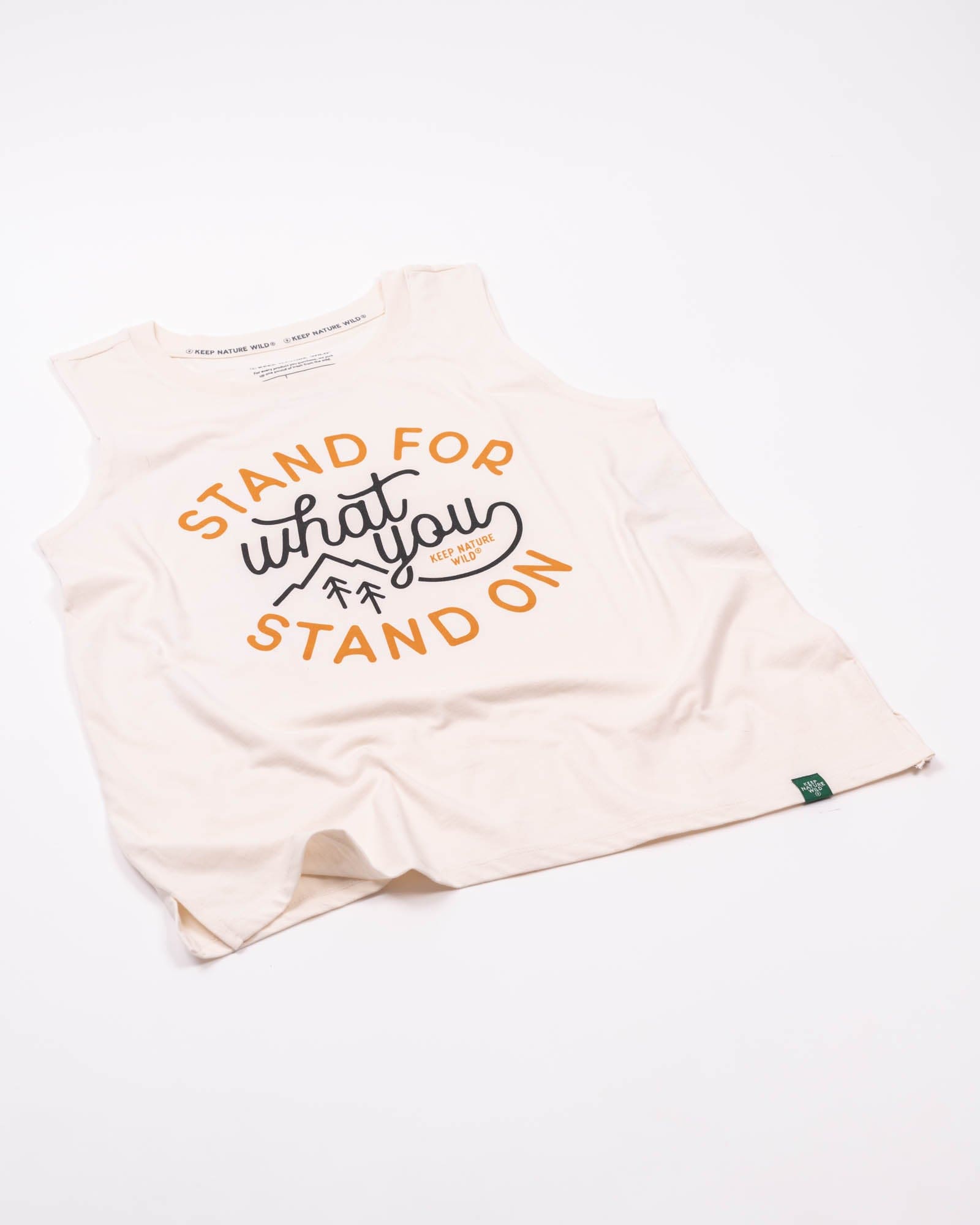 Keep Nature Wild Tank Stand For Women's Muscle Tank | Heather Natural