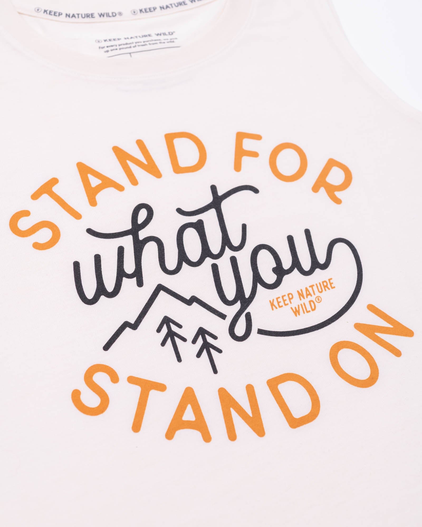 Keep Nature Wild Tank Stand For Women's Muscle Tank | Heather Natural