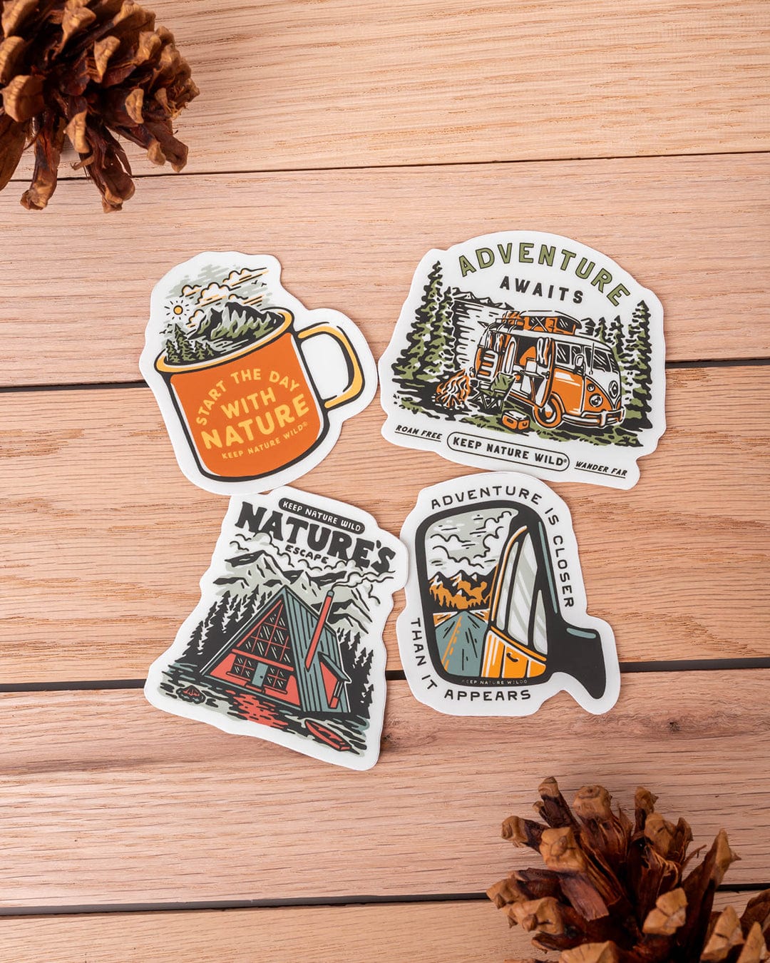 Keep Nature Wild Sticker Start With Nature | Sticker