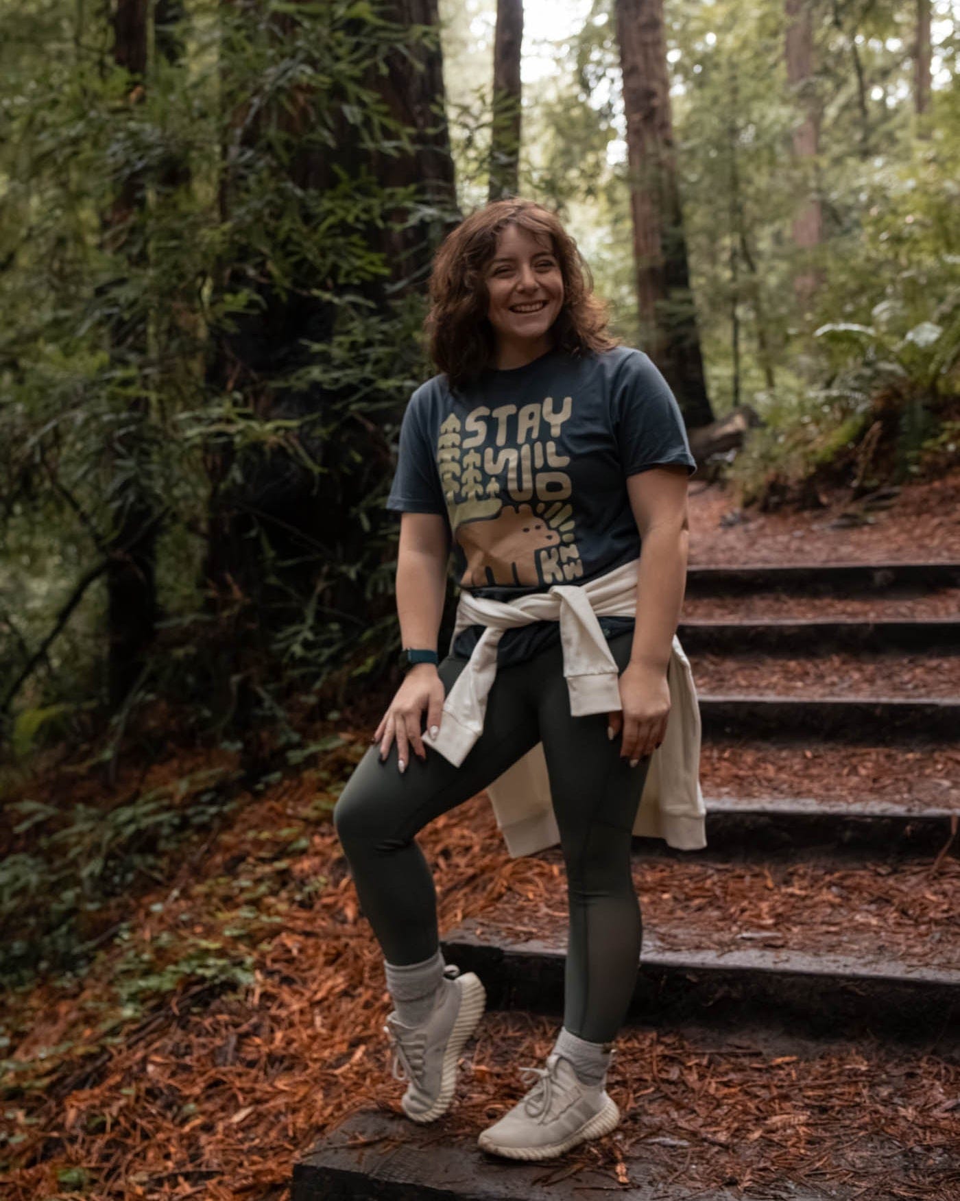 Keep Nature Wild Tee Stay Wild Grizzly Unisex Tee | Coal