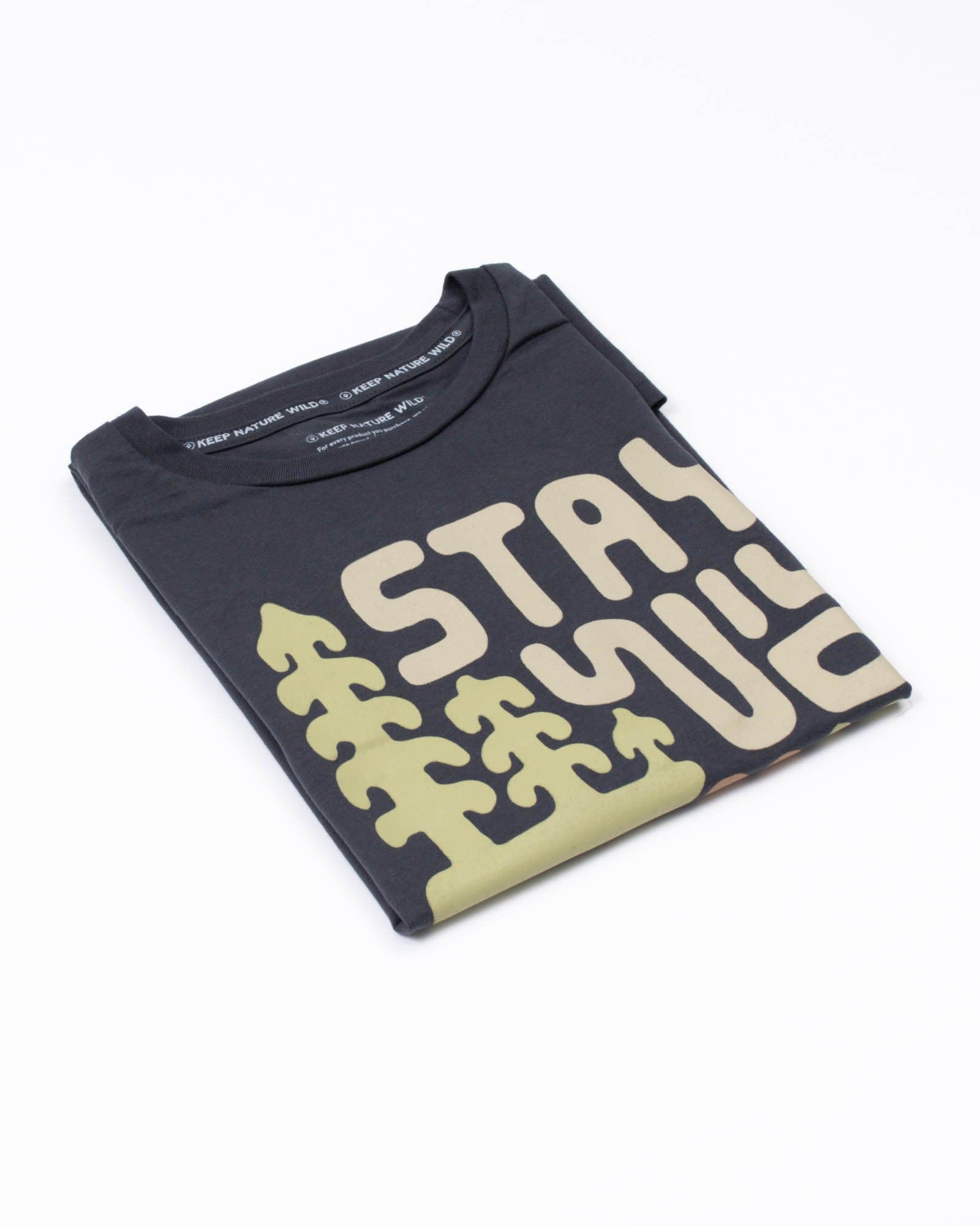 Keep Nature Wild Tee Stay Wild Grizzly Unisex Tee | Coal
