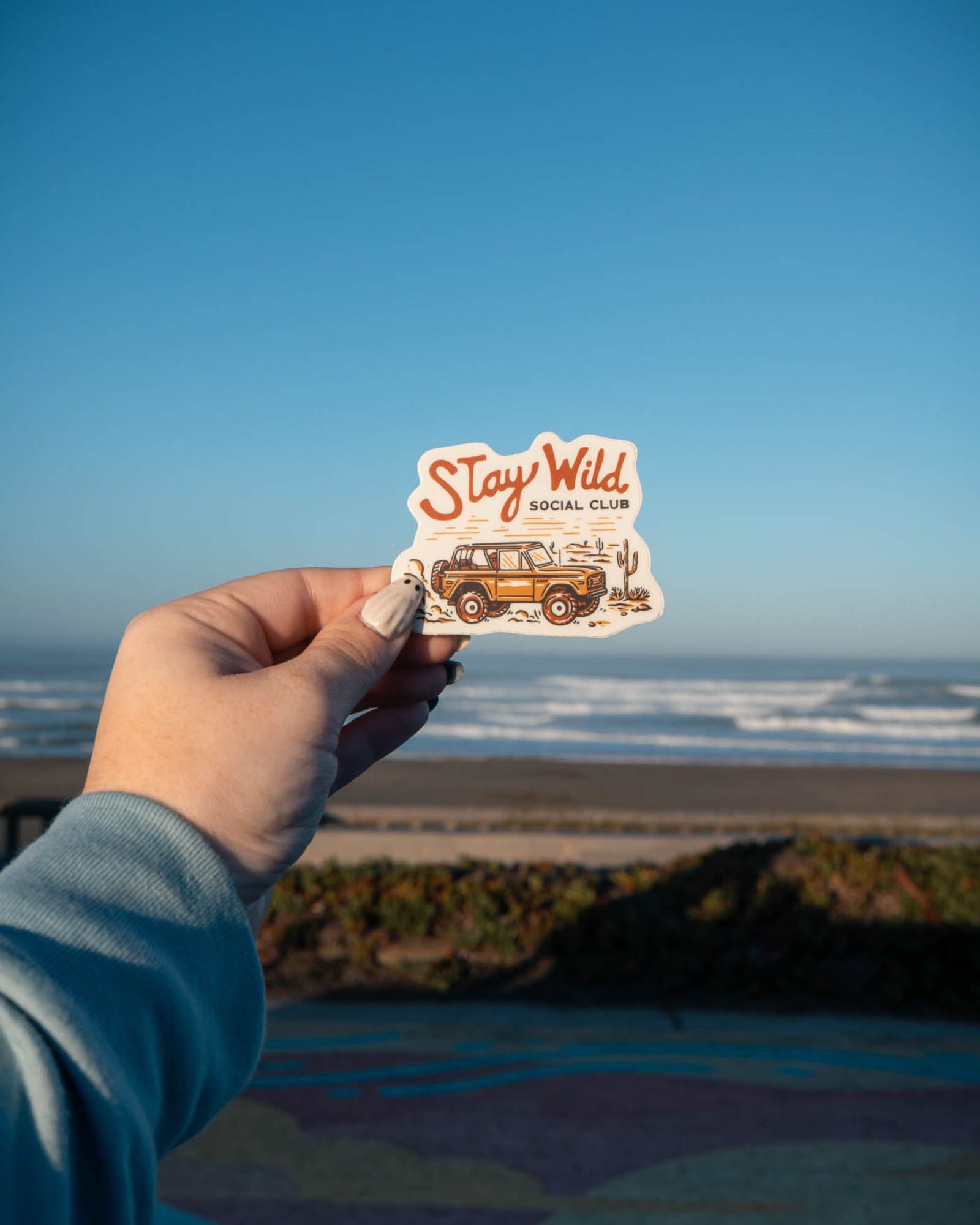 Keep Nature Wild Sticker Stay Wild Social Club | Sticker