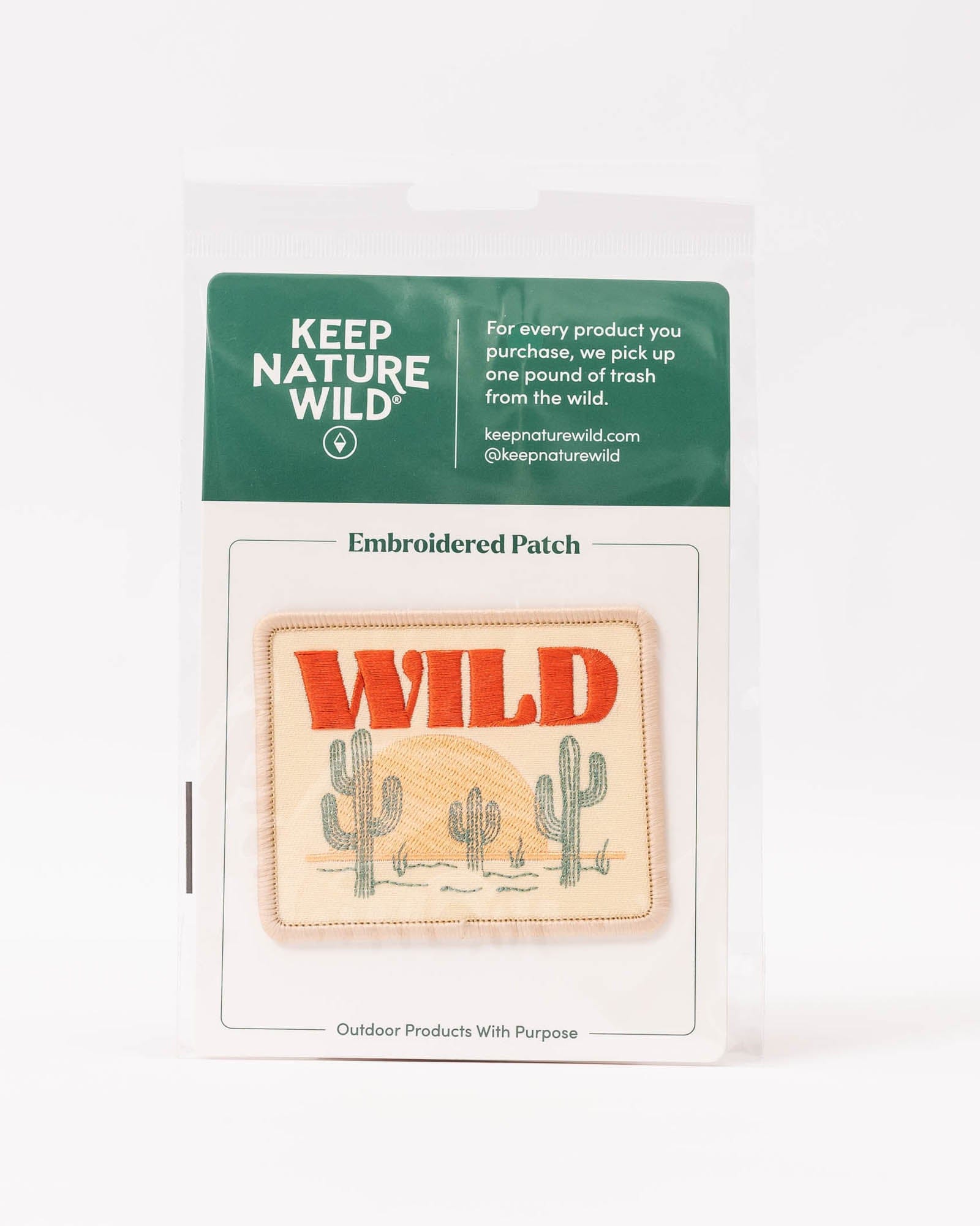 Keep Nature Wild Patch Sunset Chaser | Patch