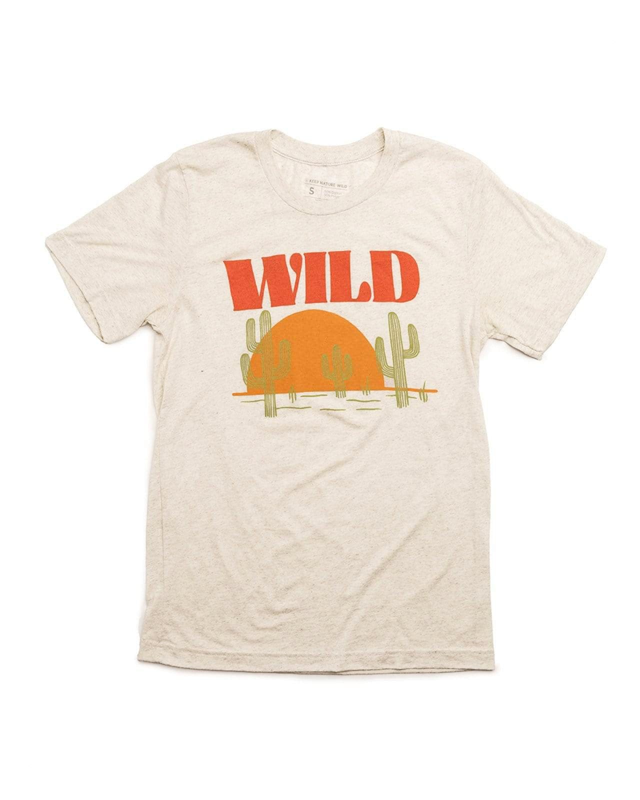 Keep Nature Wild Tee Sunset Chaser Unisex Tee | Sandstone