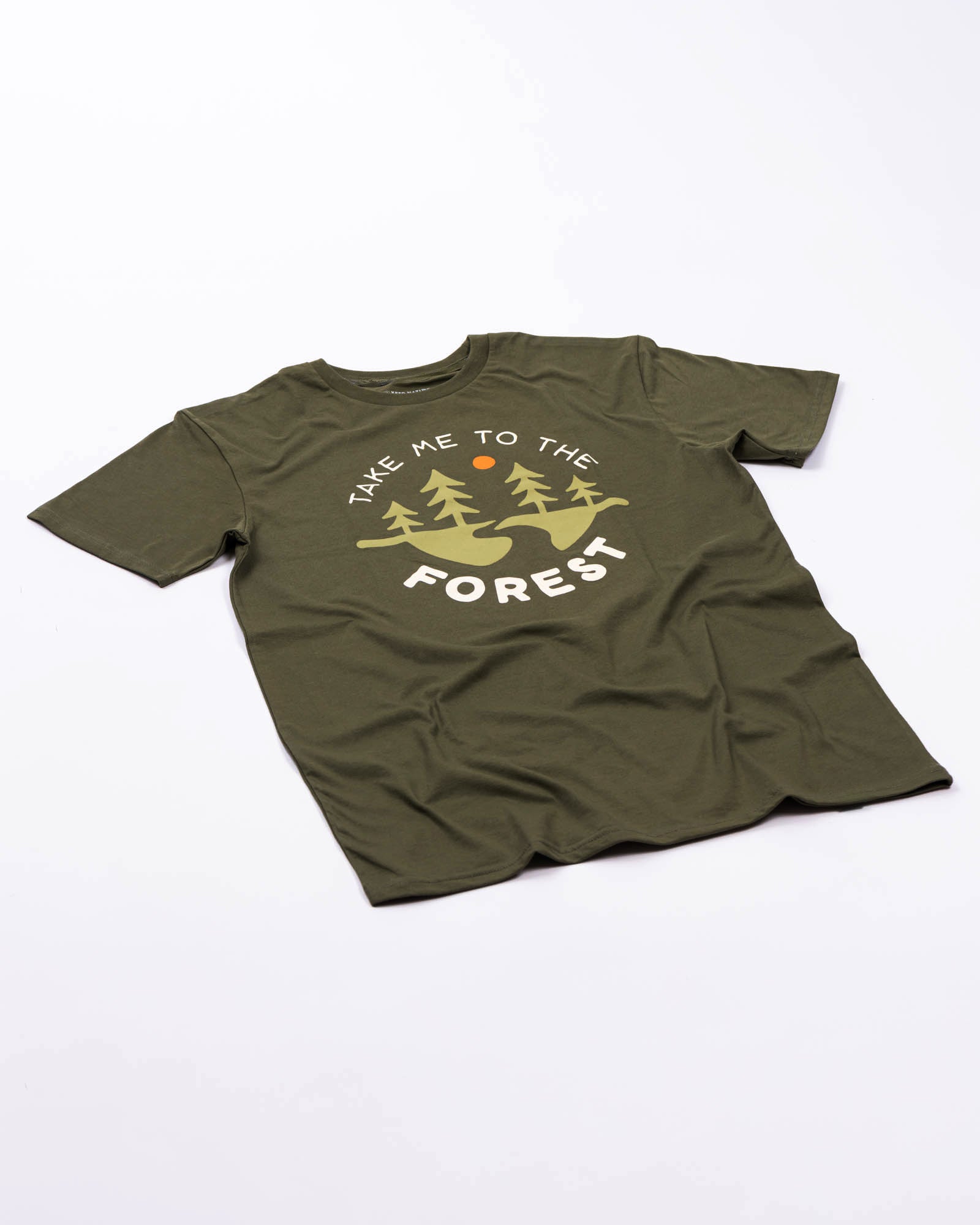 Keep Nature Wild Tee To the Forest Unisex Tee | Dark Olive