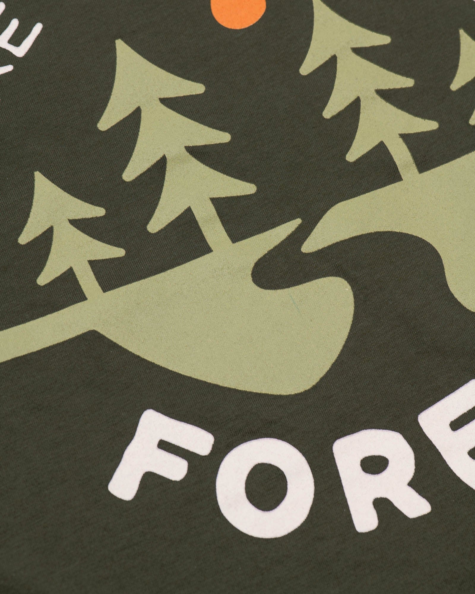 Keep Nature Wild Tee To the Forest Unisex Tee | Dark Olive