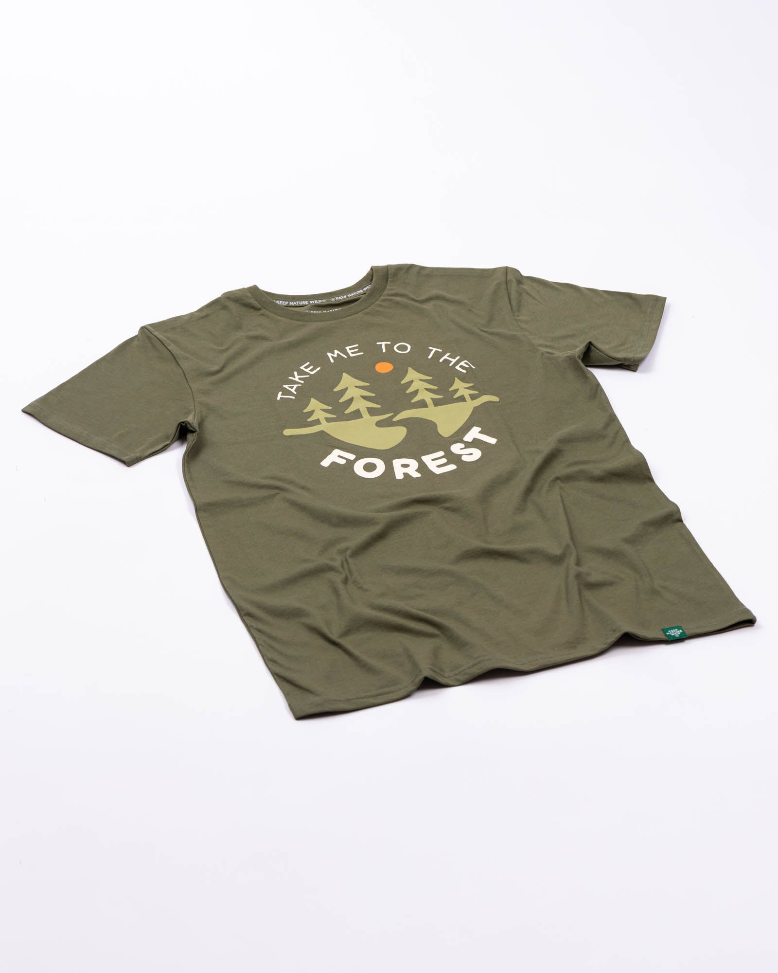 Keep Nature Wild Tee To the Forest Unisex Tee | Olive