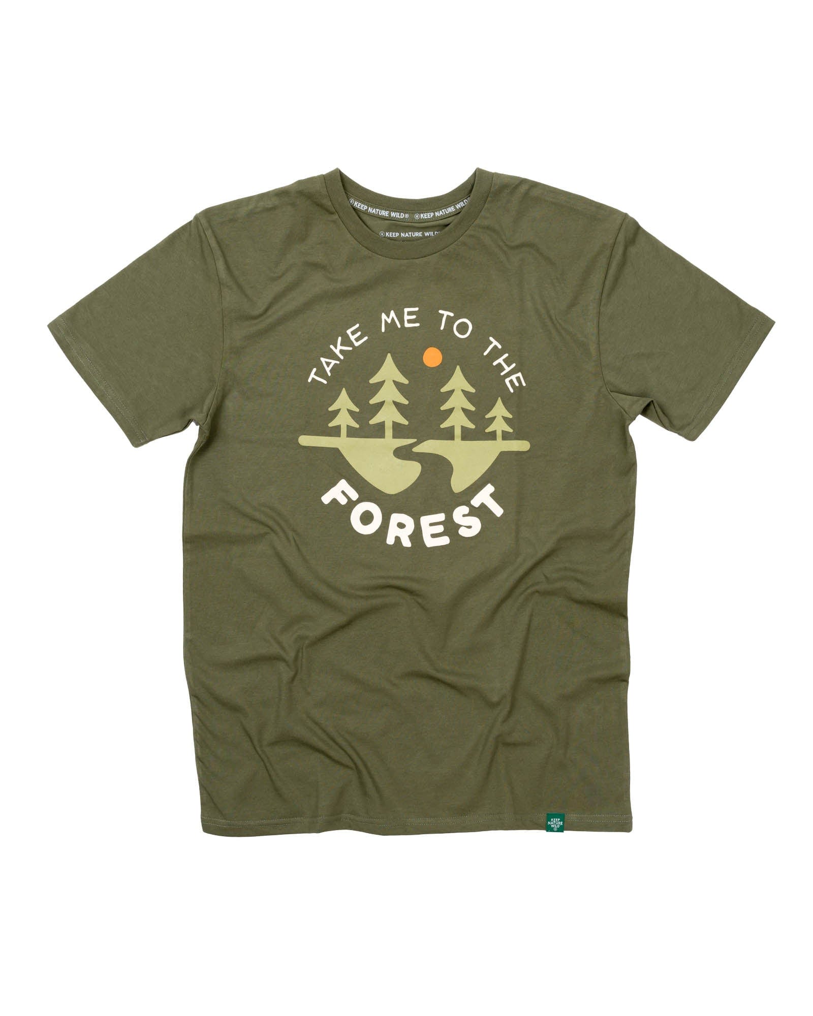 Keep Nature Wild Tee To the Forest Unisex Tee | Olive