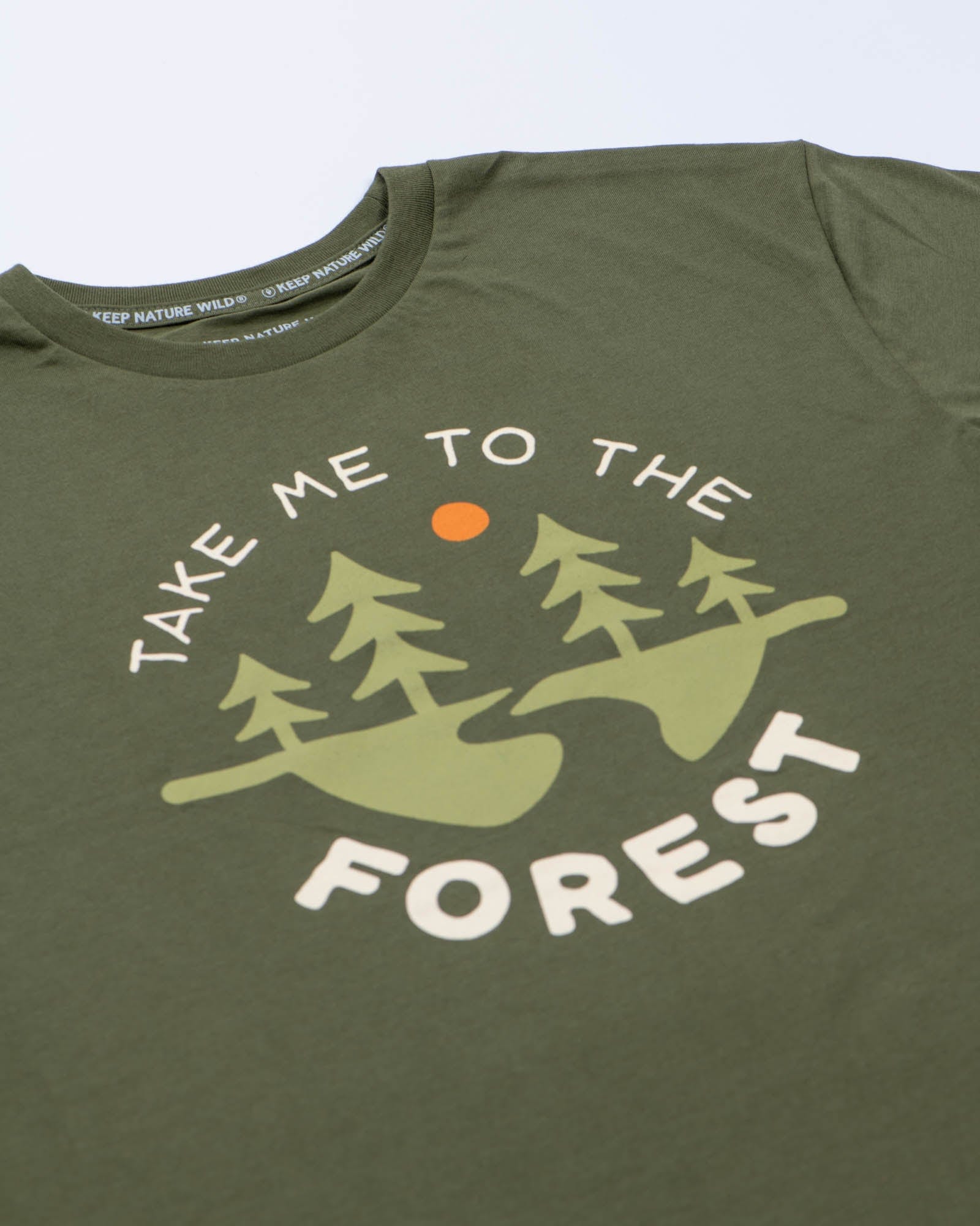 Keep Nature Wild Tee To the Forest Unisex Tee | Olive
