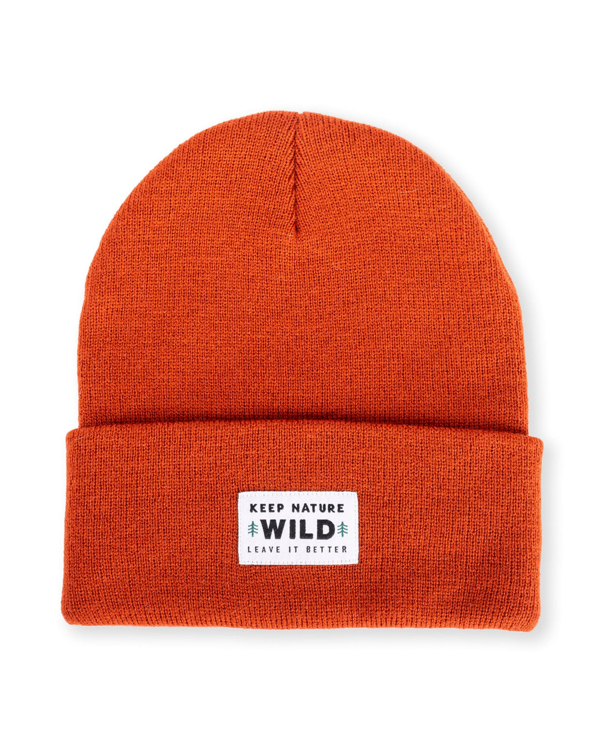 Keep Nature Wild Beanie Twin Pines Cuffed Beanie | Copper