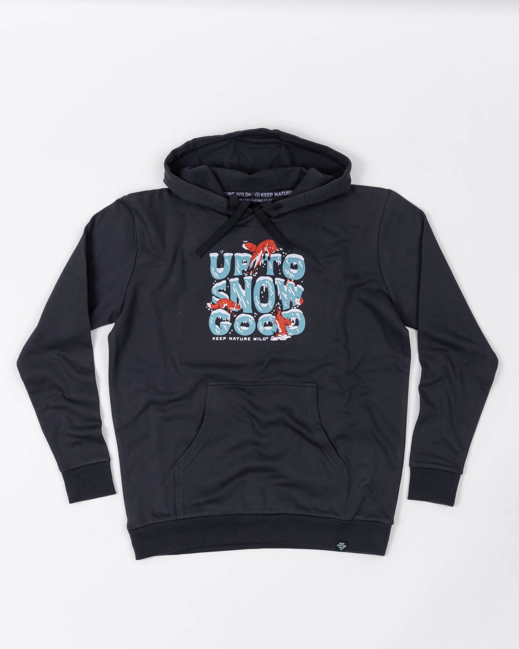 Keep Nature Wild Outerwear Up To Snow Good Pullover Hoodie | Coal