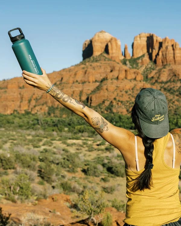 Keep Nature Wild Water Bottle + Sticker Pack Bundle | Forest