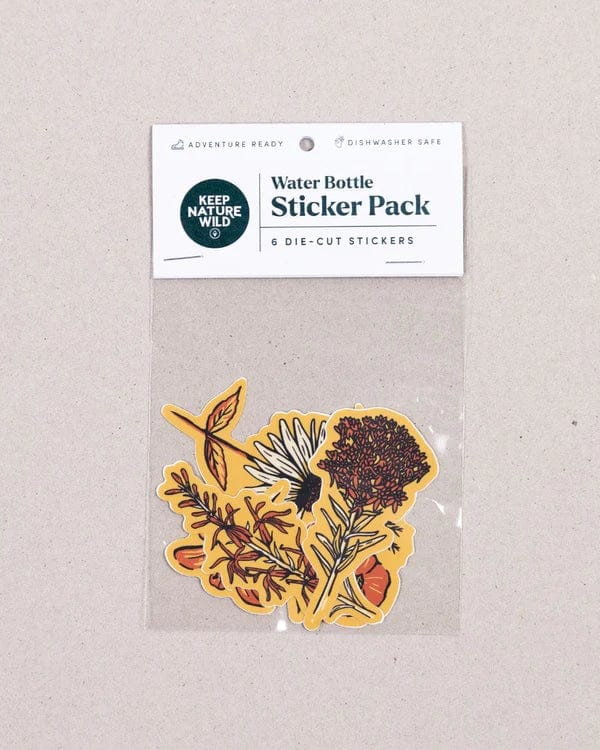 Keep Nature Wild Water Bottle + Sticker Pack Bundle | Red Rock