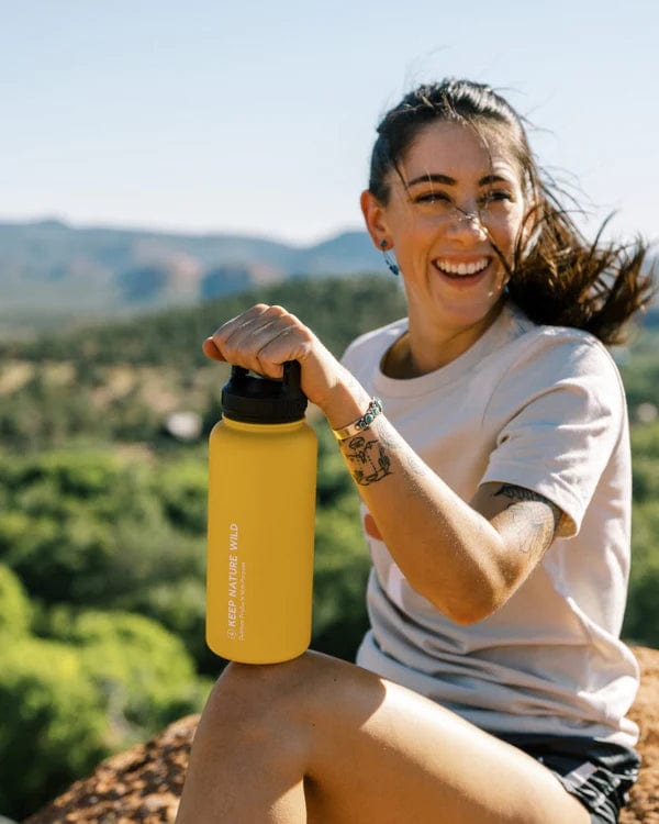 Keep Nature Wild Water Bottle + Sticker Pack Bundle | Tucson Sun