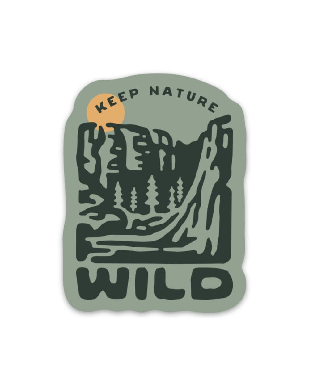 Keep Nature Wild Sticker Wild Canyon | Sticker