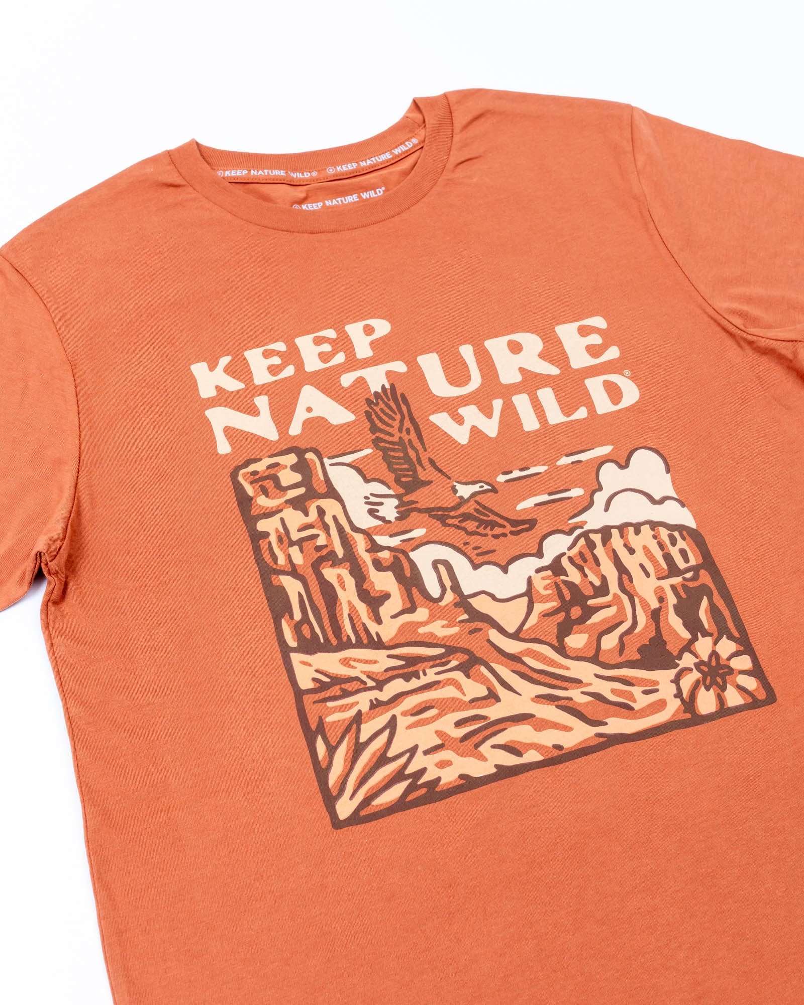 Keep Nature Wild Tee Wild Canyon Unisex Tee | Redwood