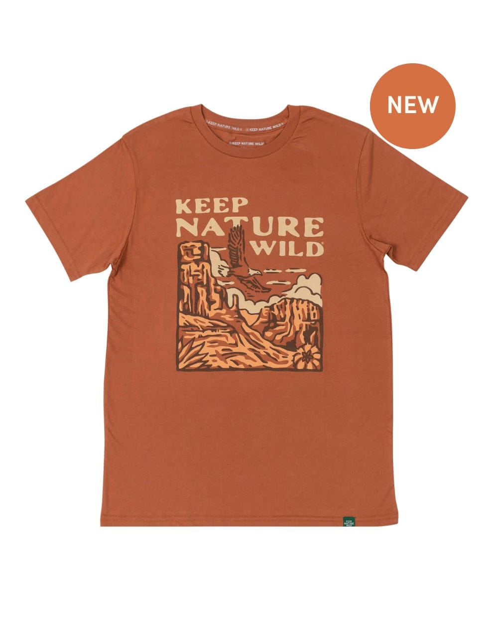 Keep Nature Wild Tee Wild Canyon Unisex Tee | Redwood