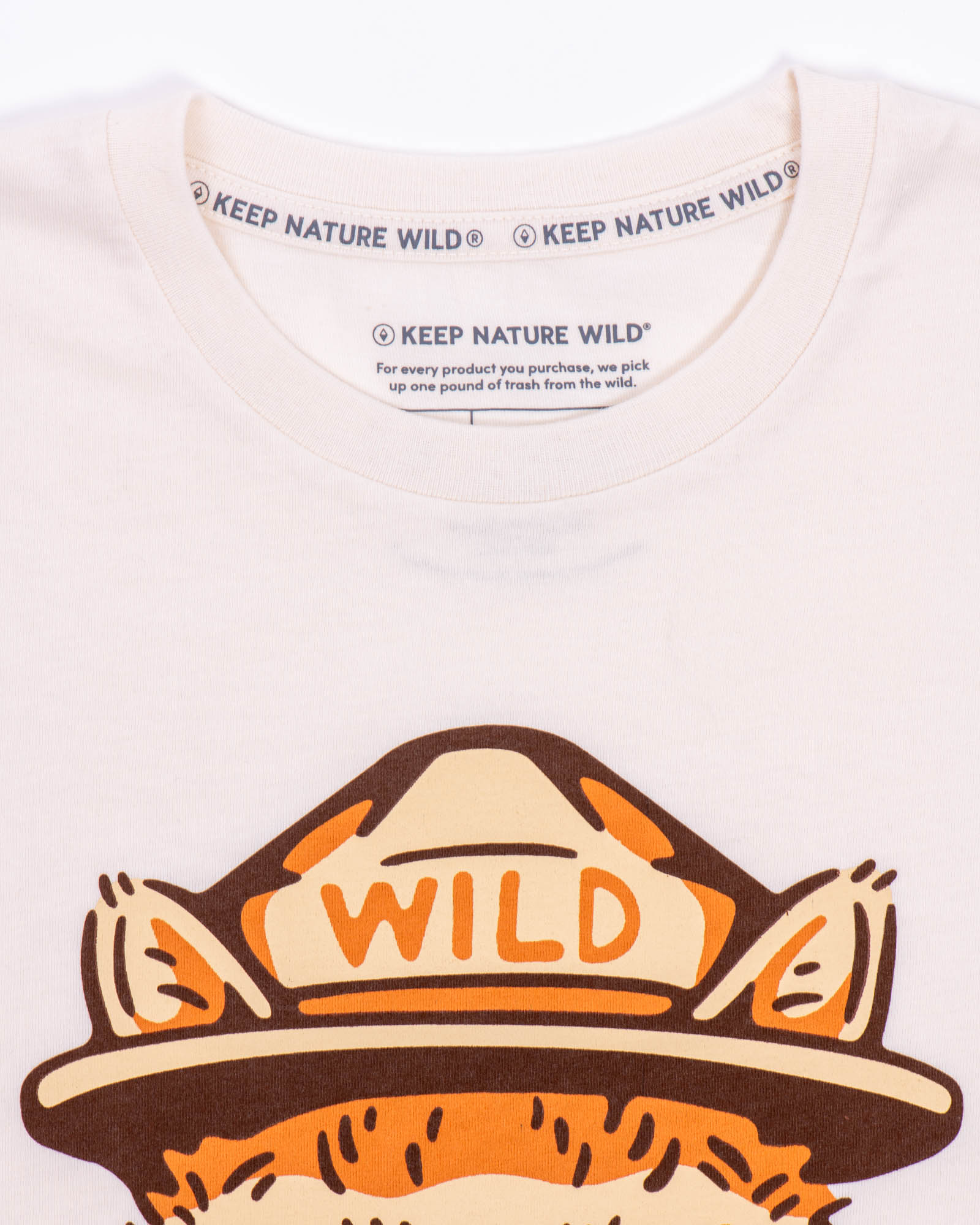 Keep Nature Wild Tee Wild Cat Unisex Tee | Heather Natural