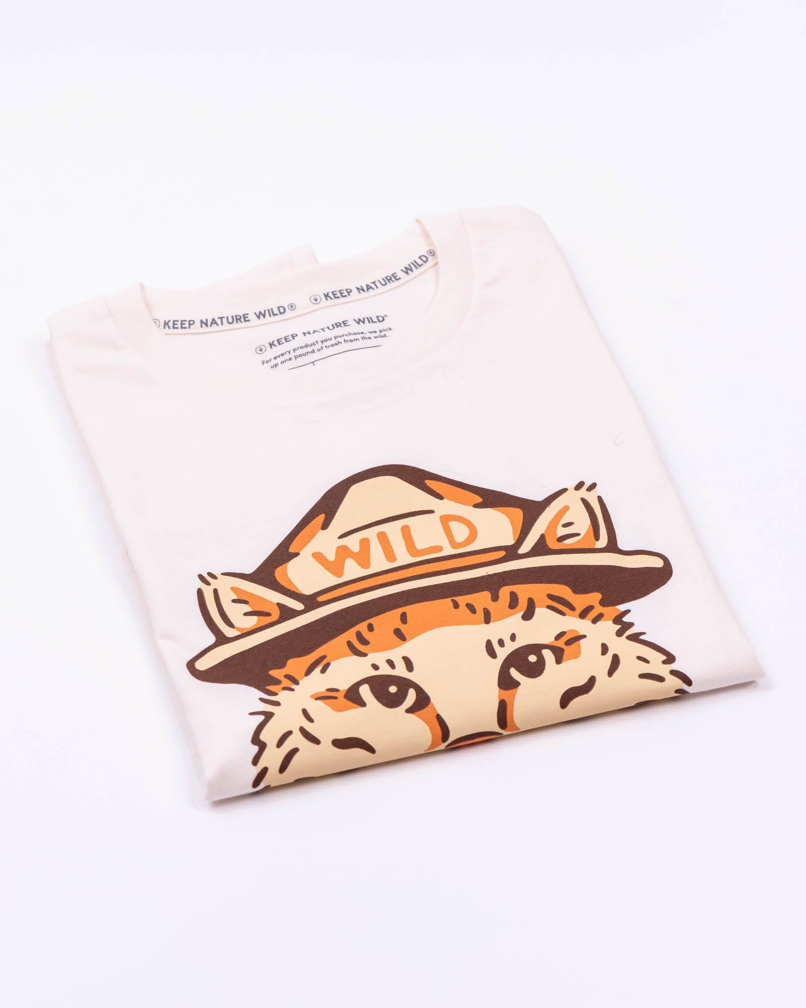 Keep Nature Wild Tee Wild Cat Unisex Tee | Heather Natural