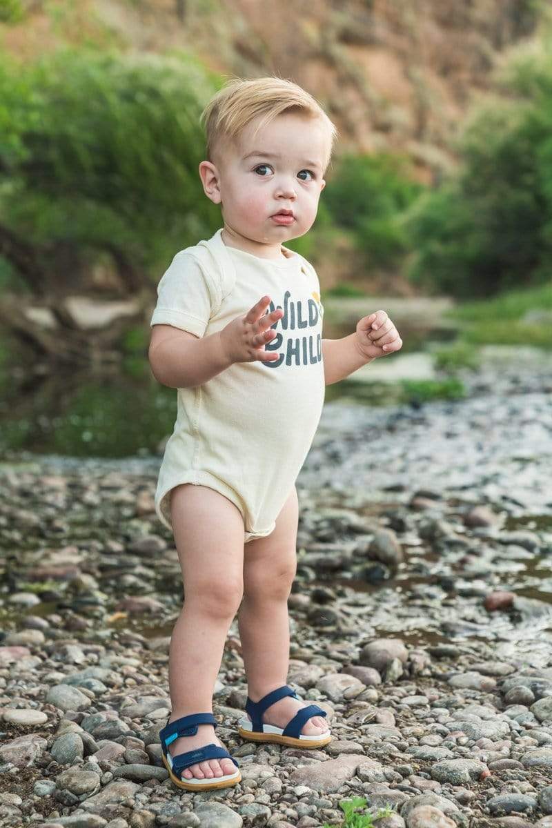 Keep Nature Wild Kids Wild Child Baby Bodysuit | Natural