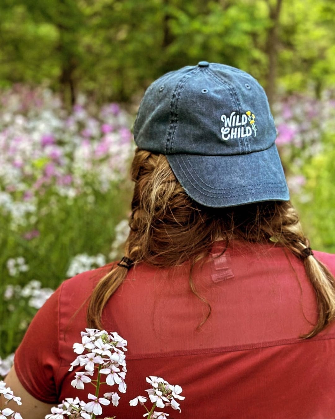 Keep Nature Wild Hat Wild Child Dad Hat | Faded Navy