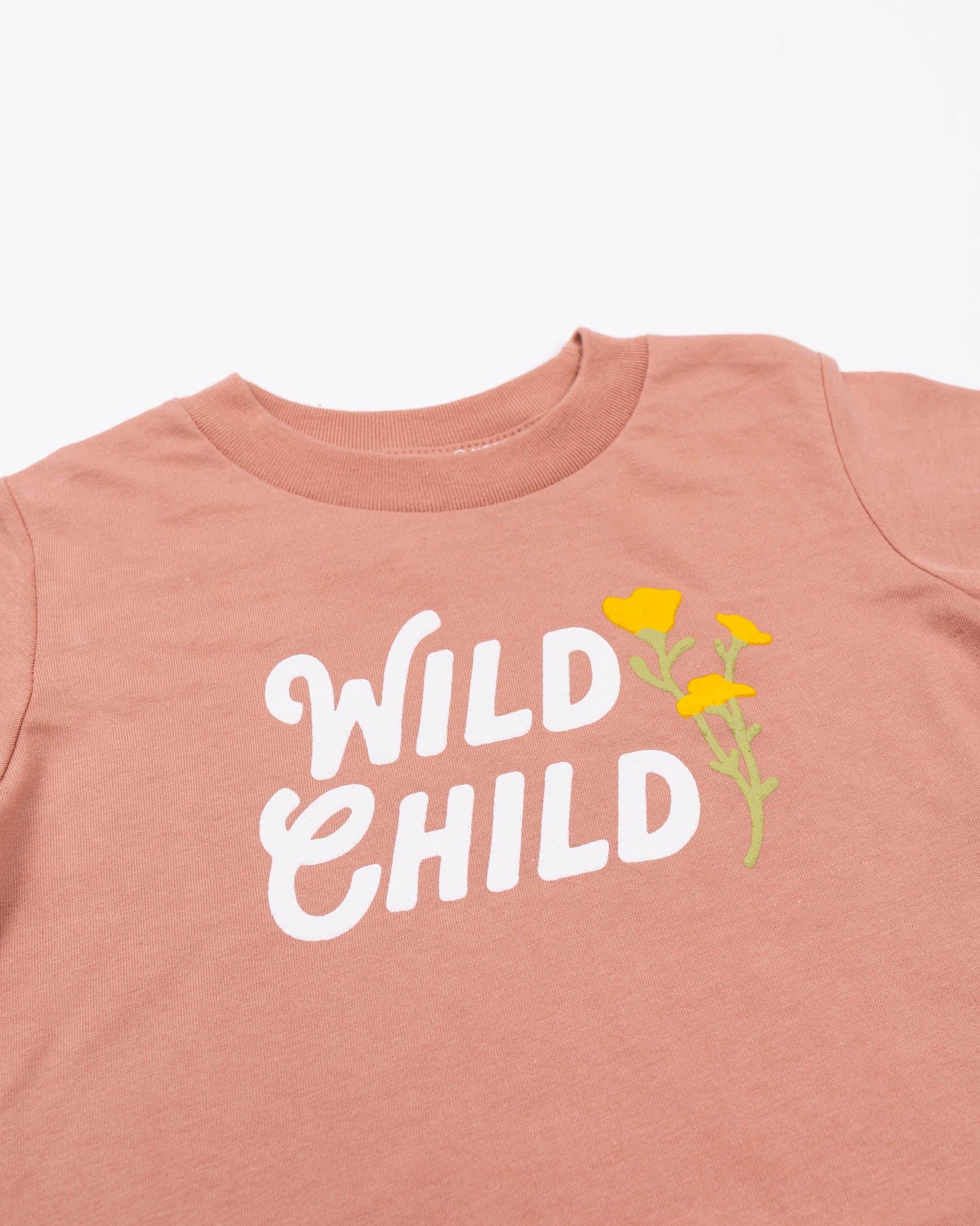 Keep Nature Wild Kids Wild Child Toddler Tee | Canyon Rose