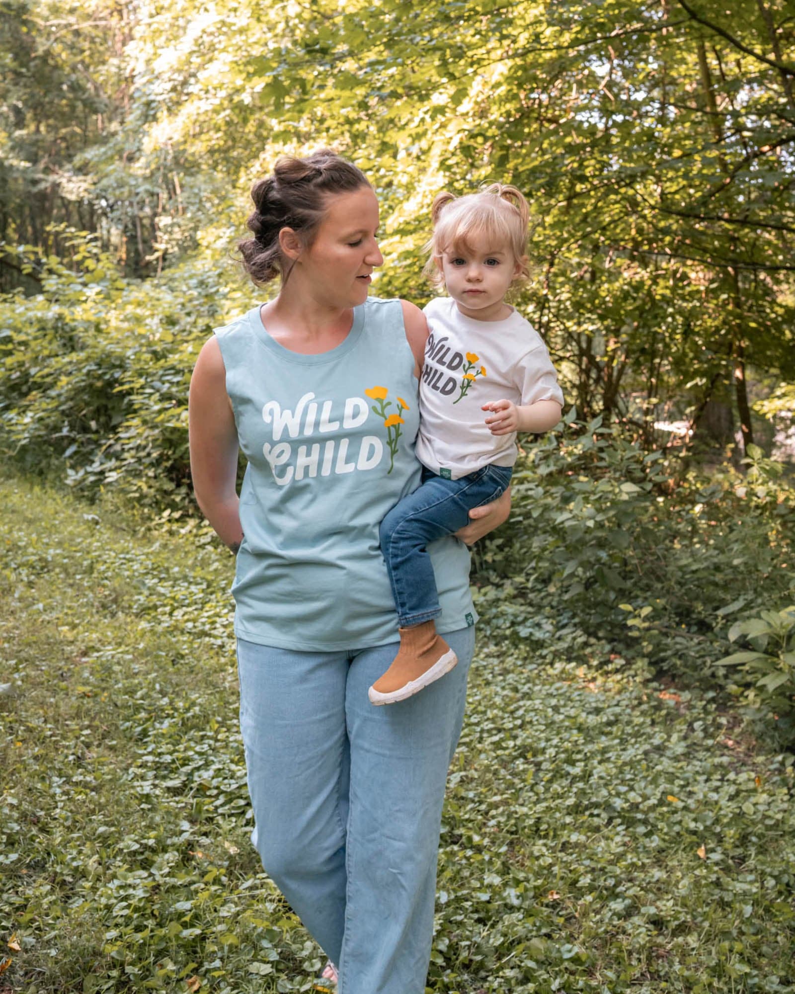 Keep Nature Wild Kids Wild Child Toddler Tee | Natural