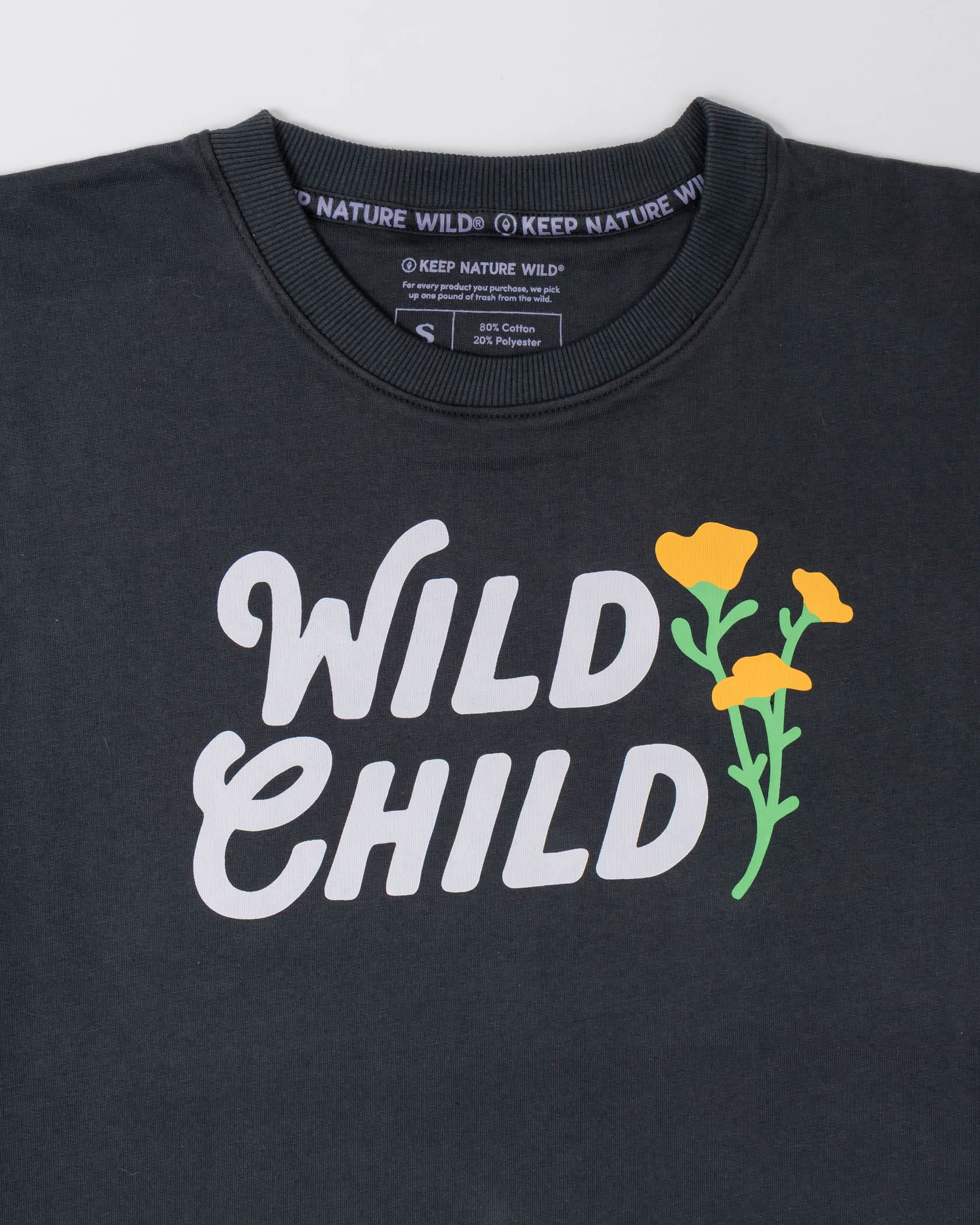 Keep Nature Wild Outerwear Wild Child Unisex Crewneck Sweatshirt | Coal