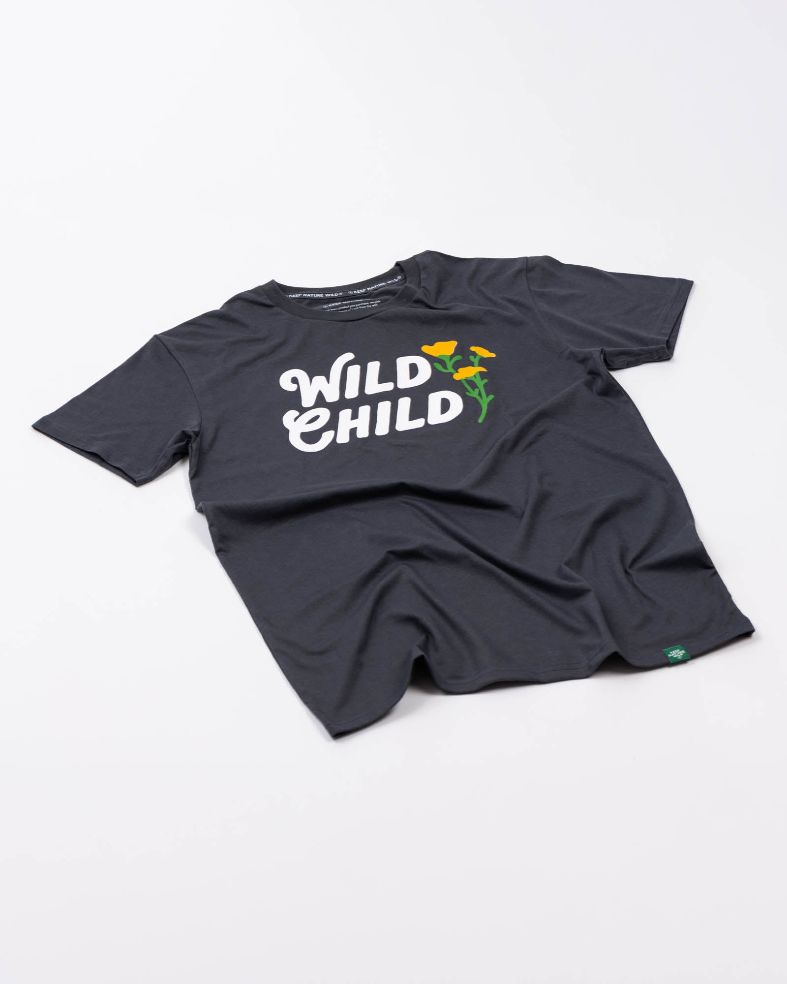 Keep Nature Wild Tee Wild Child Unisex Tee | Coal