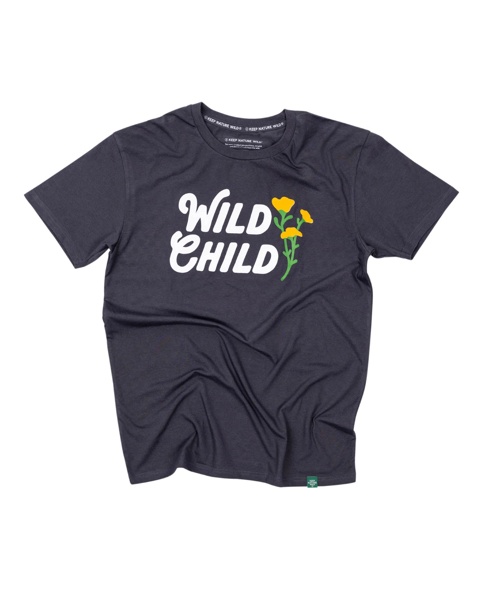 Keep Nature Wild Tee Wild Child Unisex Tee | Coal