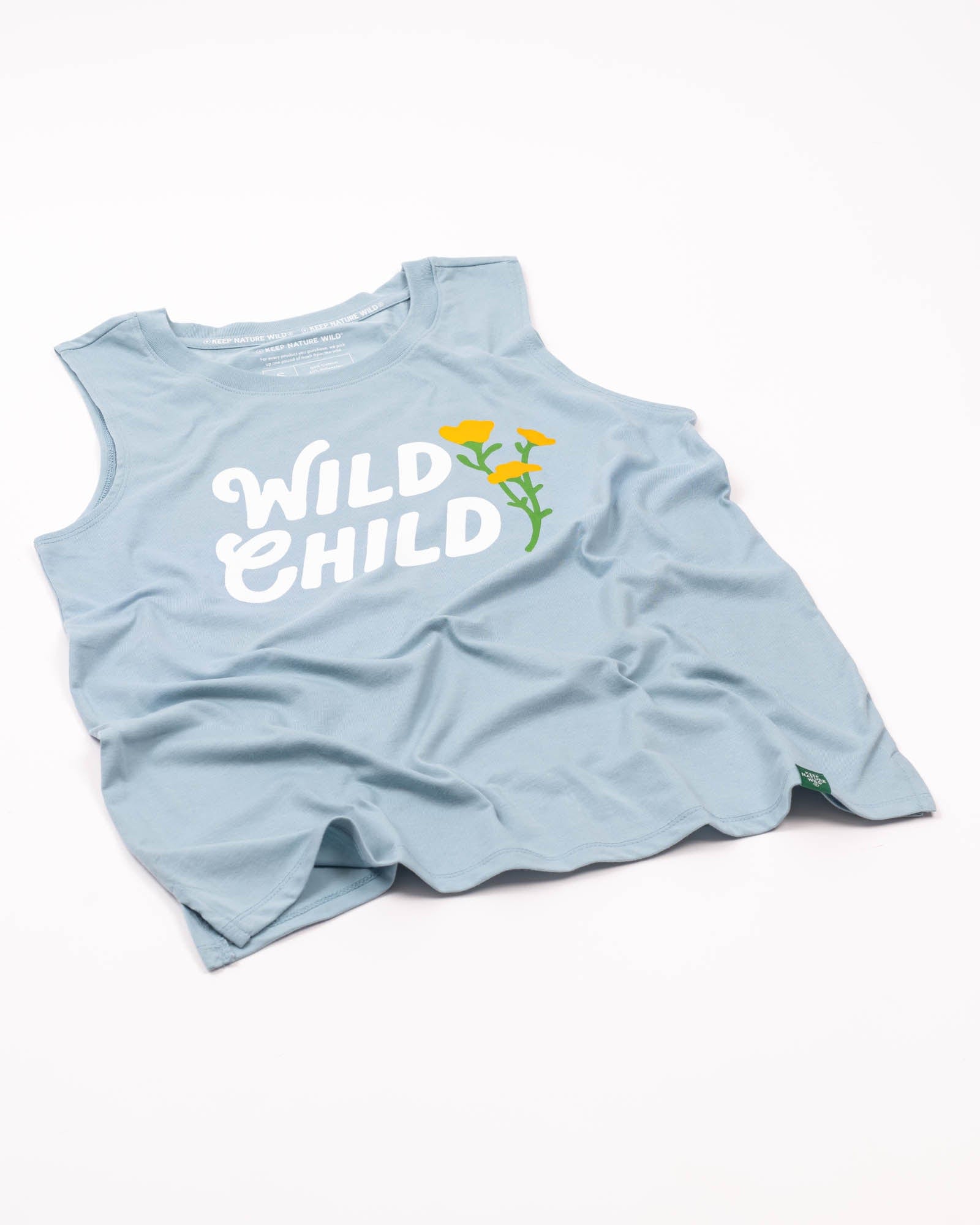 Keep Nature Wild Tank Wild Child Women's Muscle Tank | Morning Mist