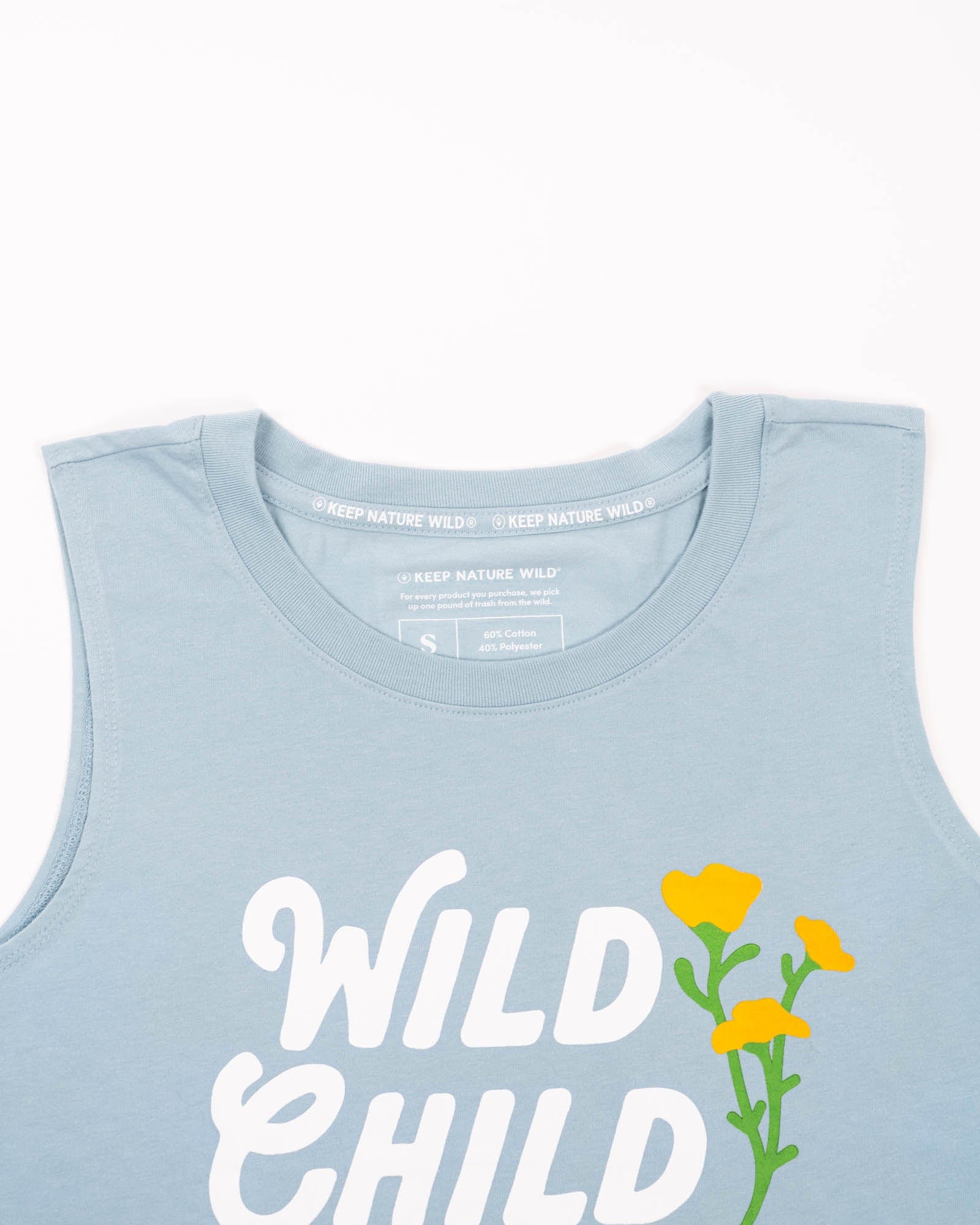 Keep Nature Wild Tank Wild Child Women's Muscle Tank | Morning Mist