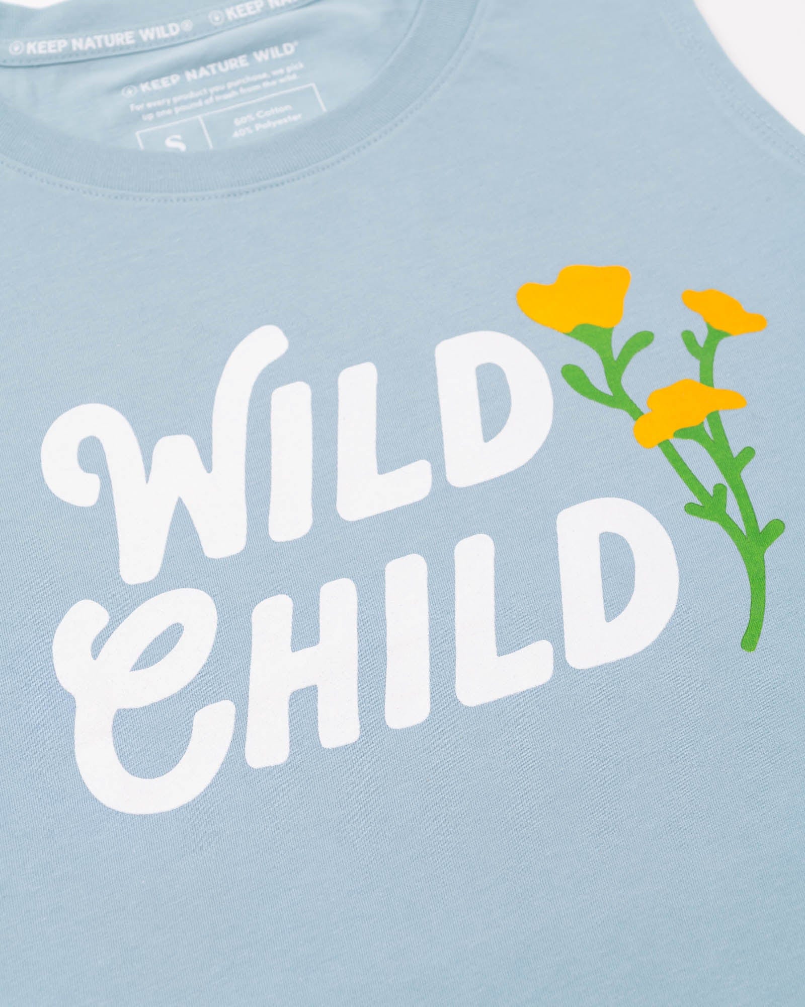 Keep Nature Wild Tank Wild Child Women's Muscle Tank | Morning Mist