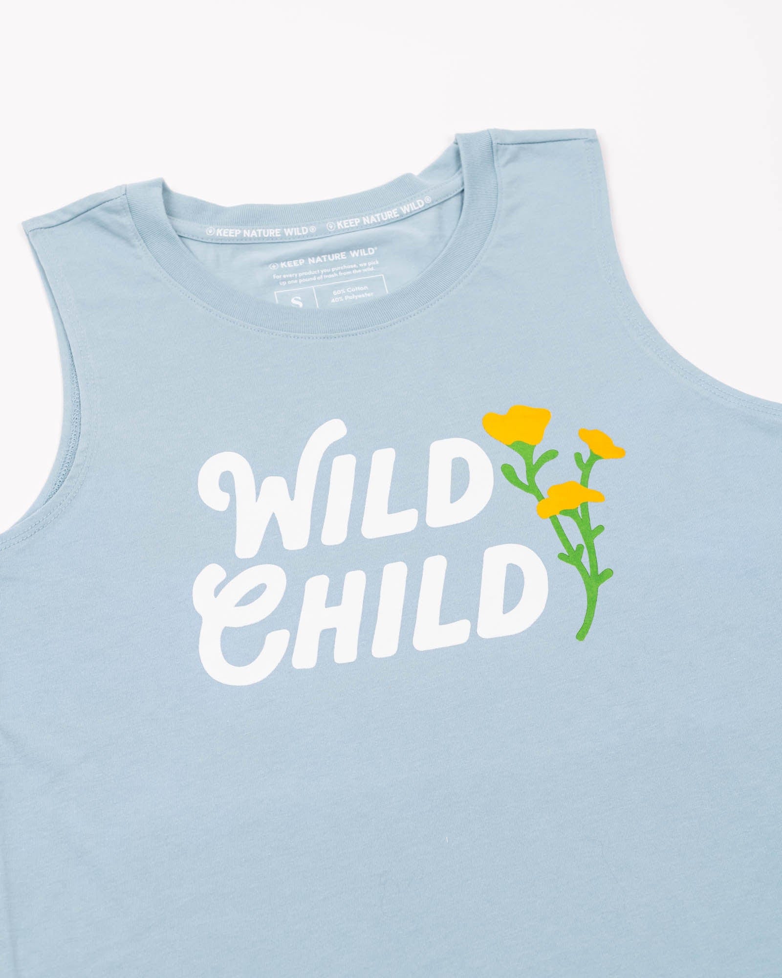 Keep Nature Wild Tank Wild Child Women's Muscle Tank | Morning Mist