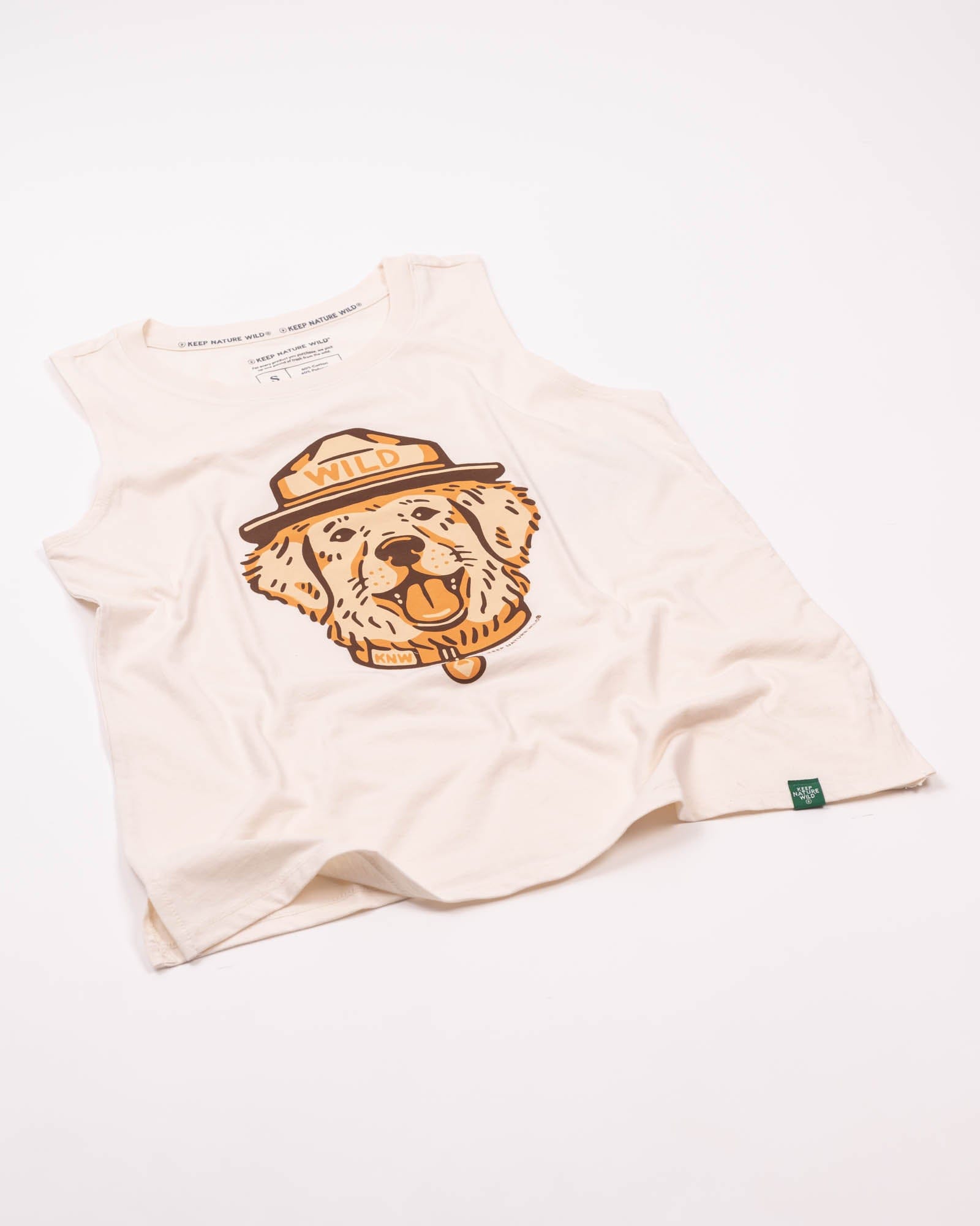 Keep Nature Wild Tank Wild Dog Women's Muscle Tank | Heather Natural