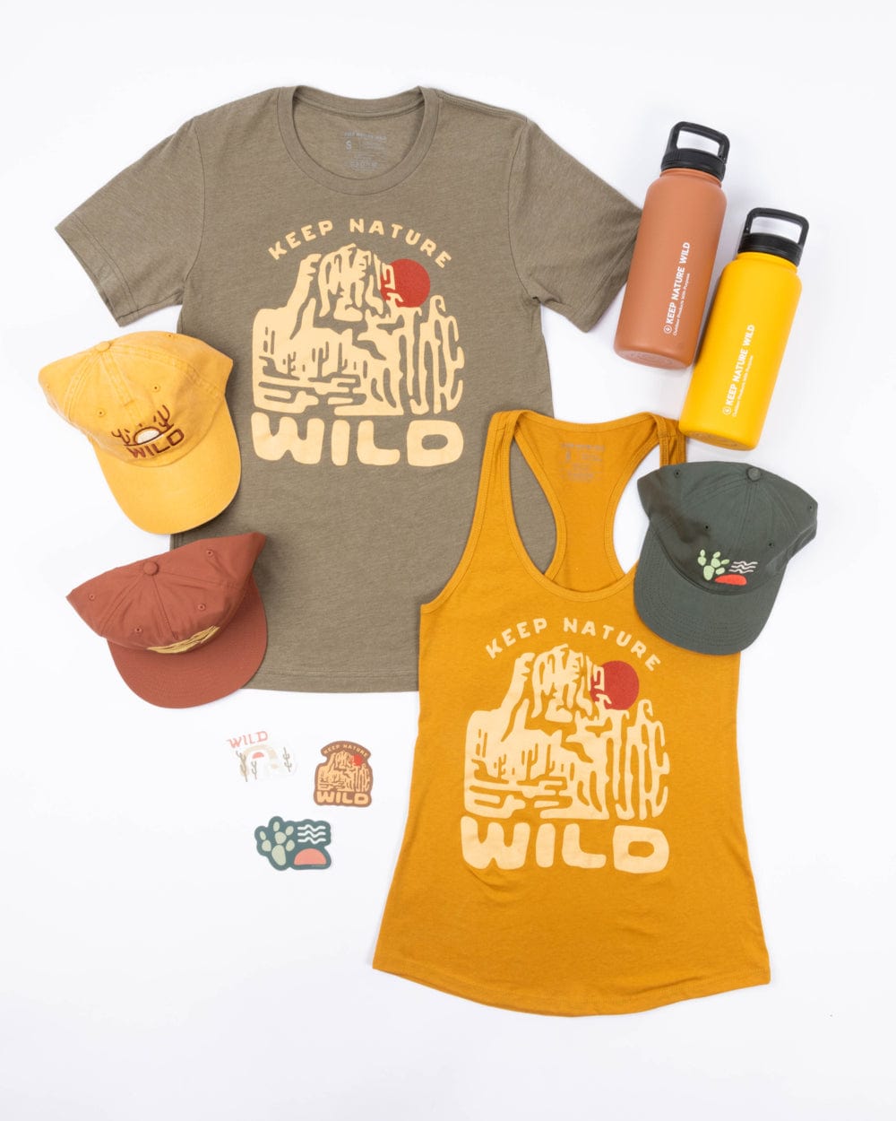 Keep Nature Wild Wild Mesa Women’s Racerback Tank | Pollen