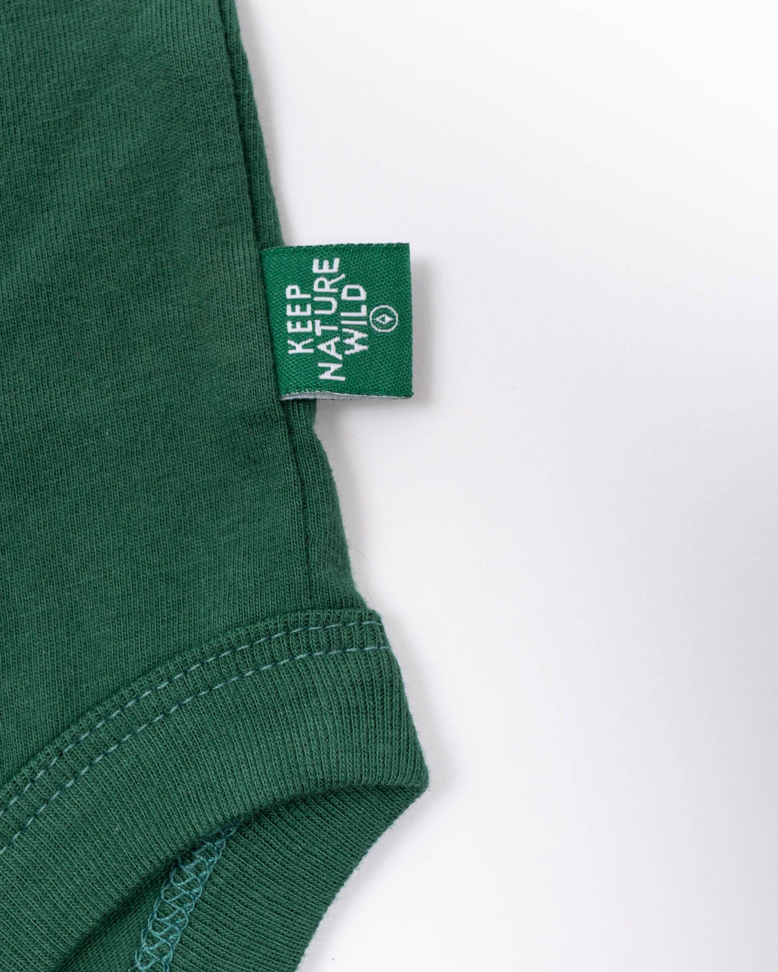 Keep Nature Wild Kids Wild Pine Baby Bodysuit | Heather Forest