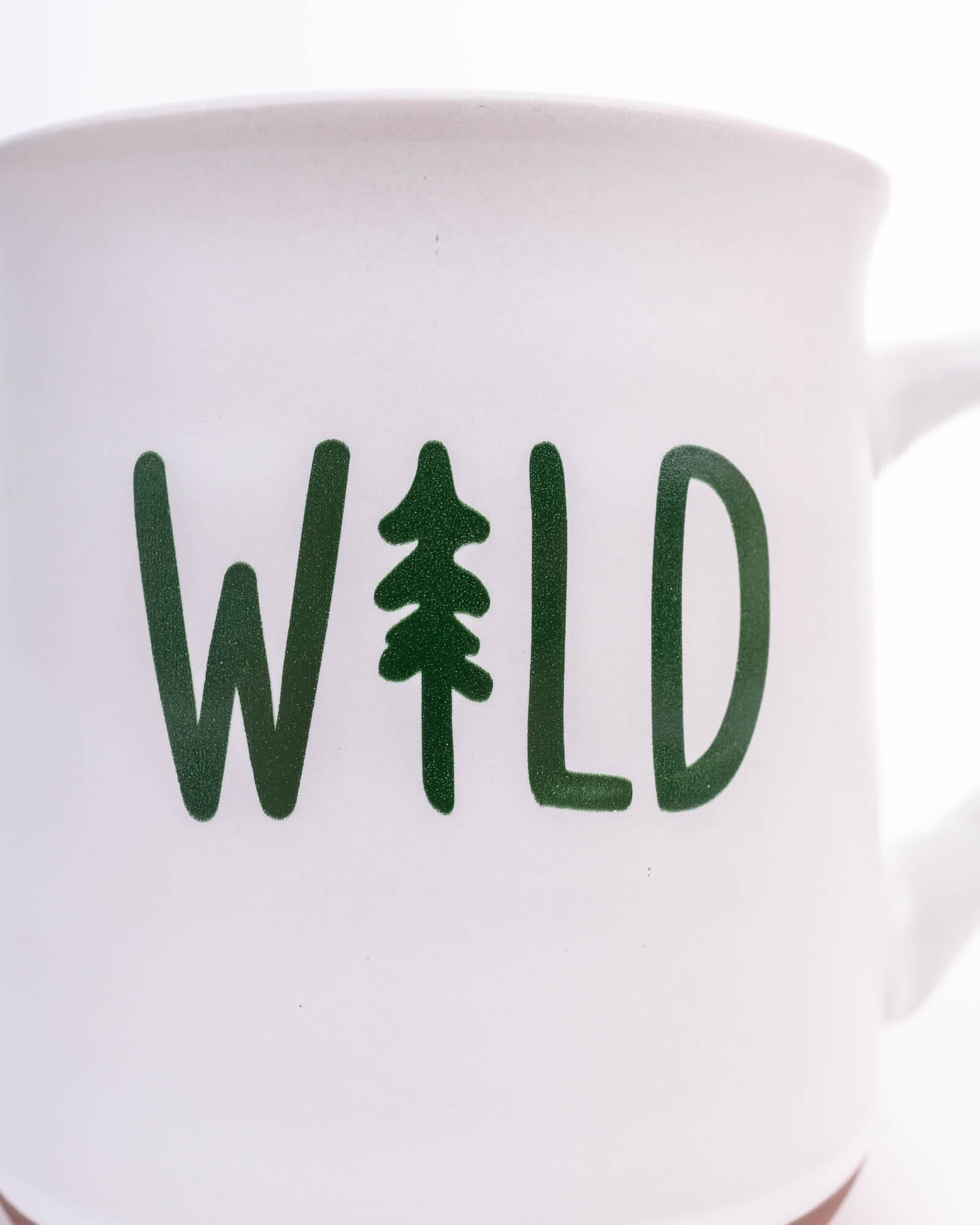 Keep Nature Wild Mug Wild Pine Ceramic Mug | White