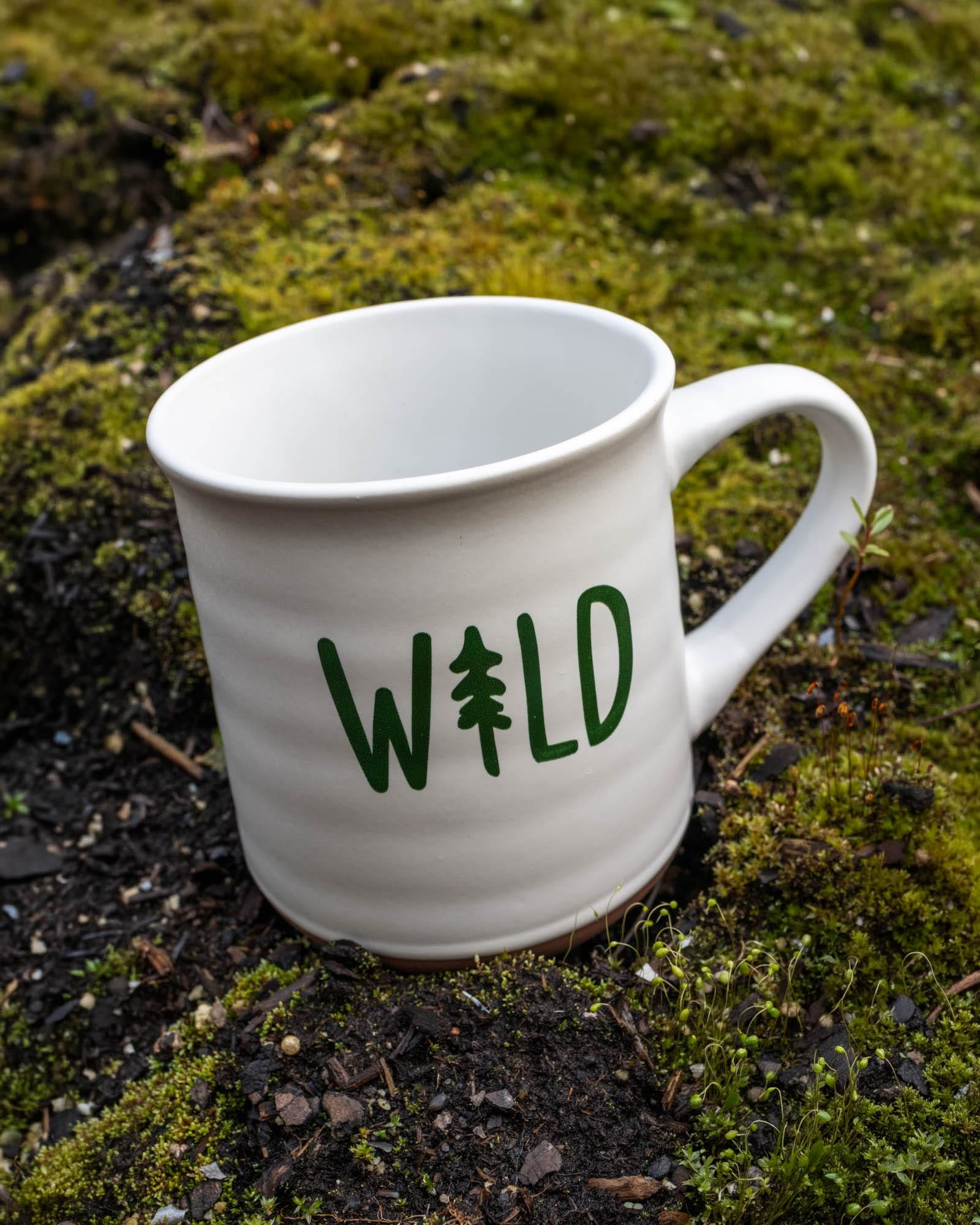 Keep Nature Wild Mug Wild Pine Ceramic Mug | White
