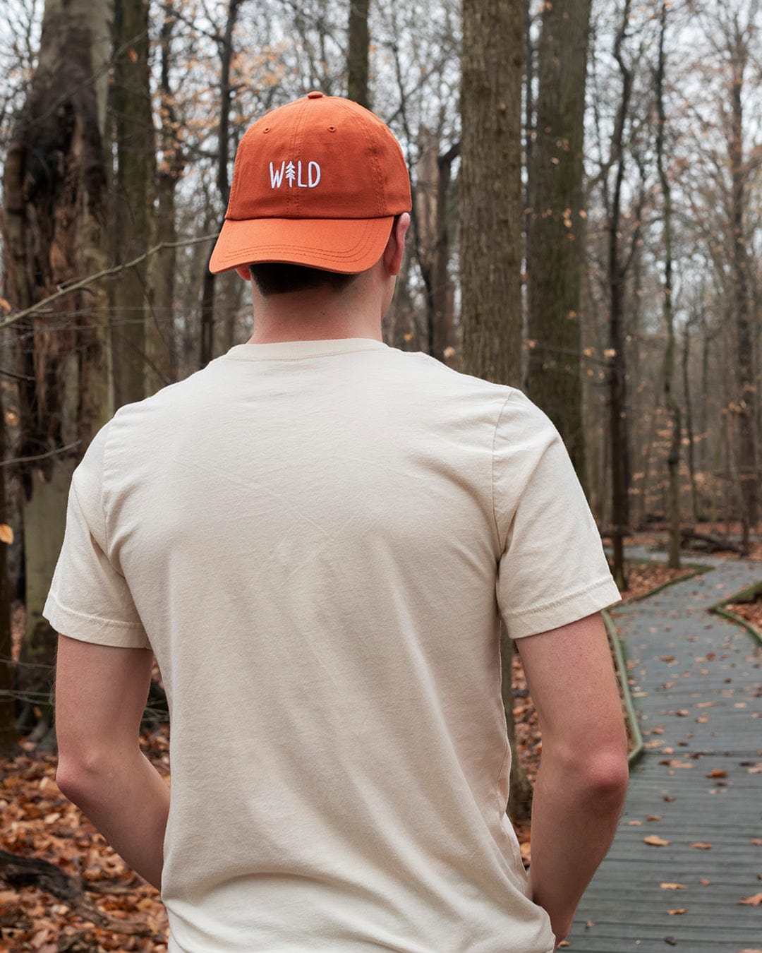 Keep Nature Wild Hat Wild Pine Dad Hat | Burnt Orange